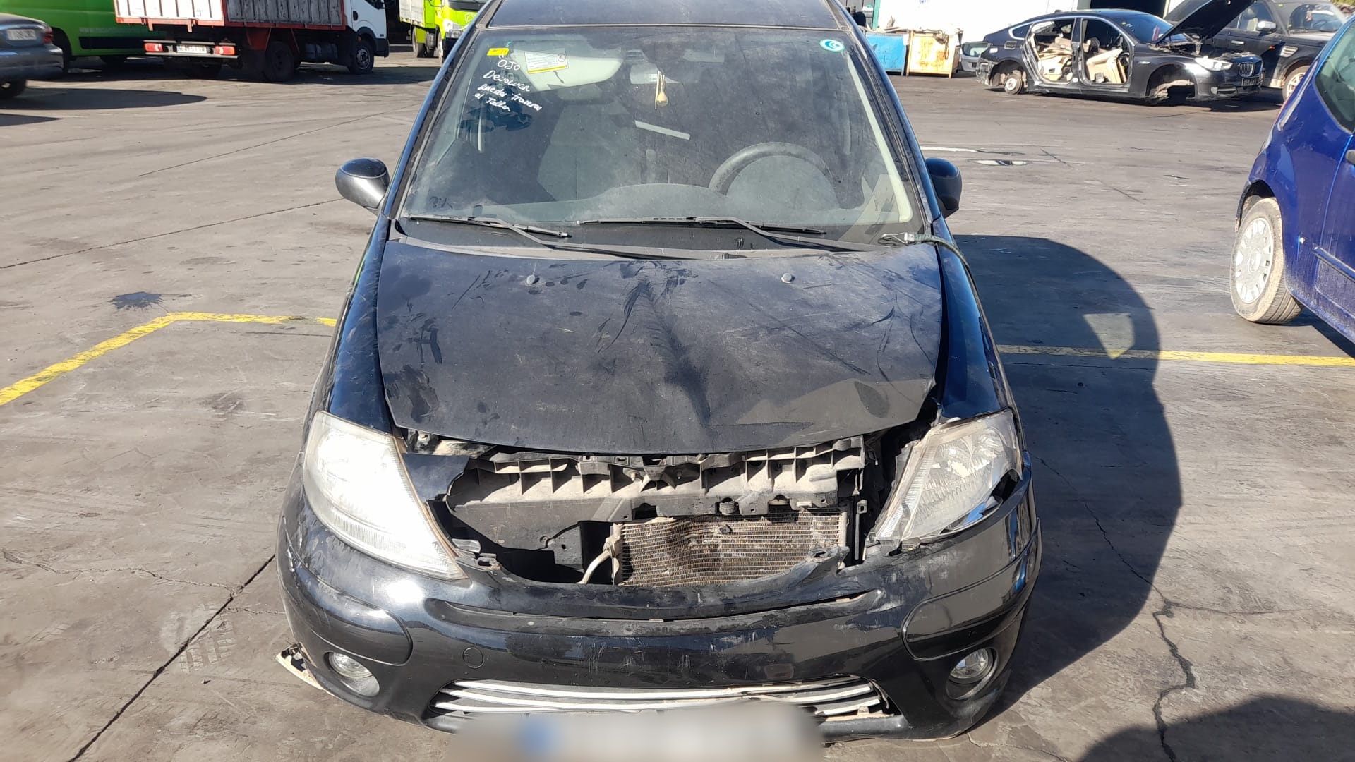 CITROËN C3 1 generation (2002-2010) Galinės kairės durys 9006K7 24028976