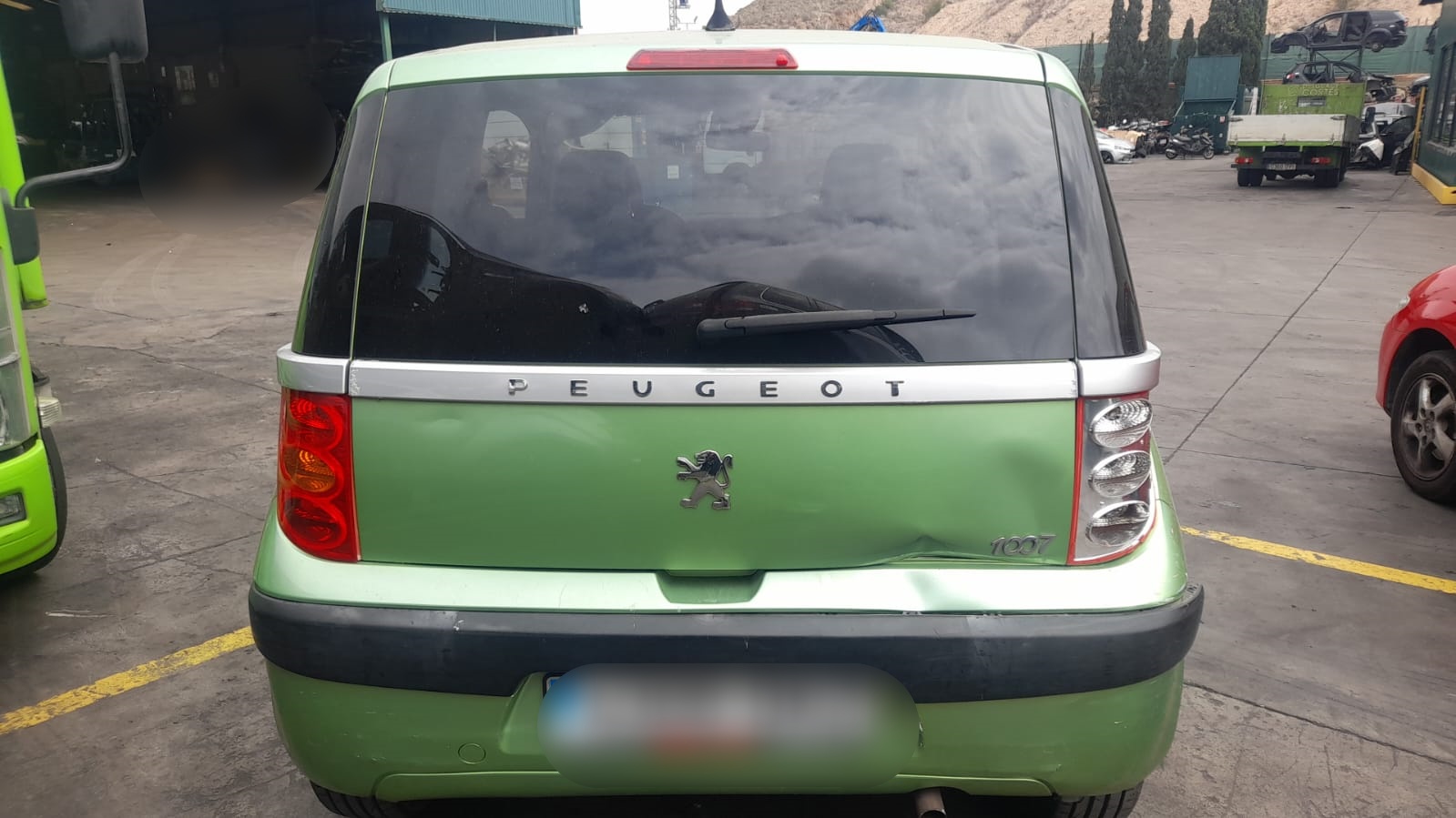 PEUGEOT 1007 1 generation (2005-2009) Girkasse 20CQ08 25199762