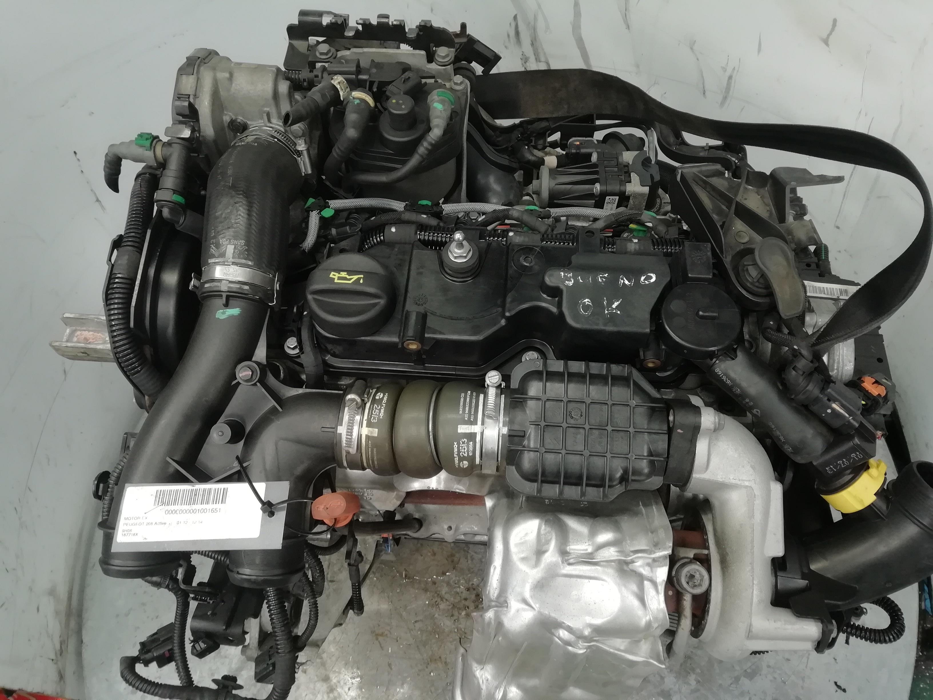PEUGEOT 208 Peugeot 208 (2012-2015) Engine 9H06 24603850