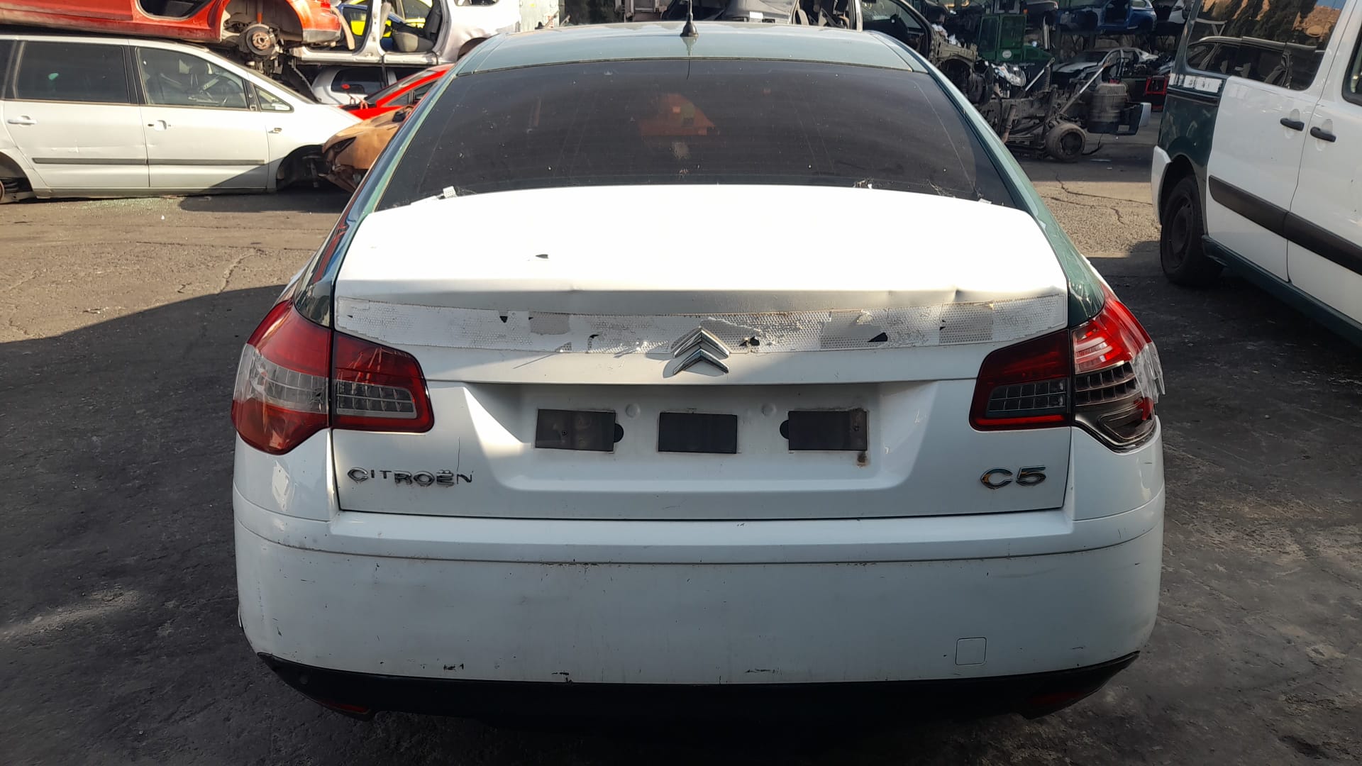 CITROËN C5 2 generation (2008-2017) Fuel Tank Flap 1500NK 25181853