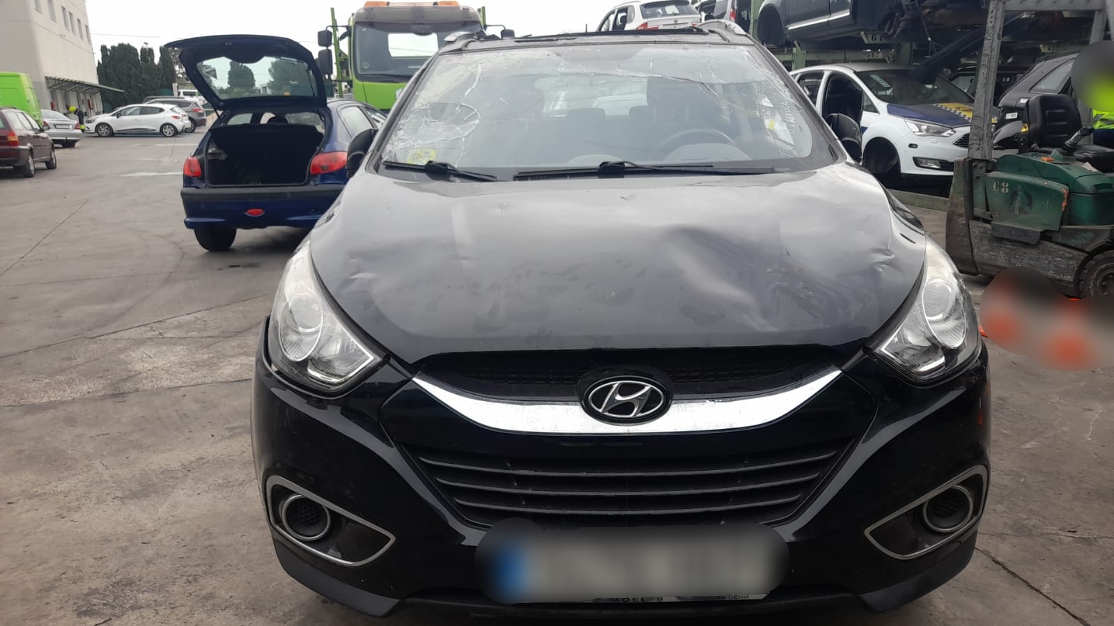 HYUNDAI Tucson 3 generation (2015-2021) Priekinis bamperis(buferis) 865112Y000 25229030