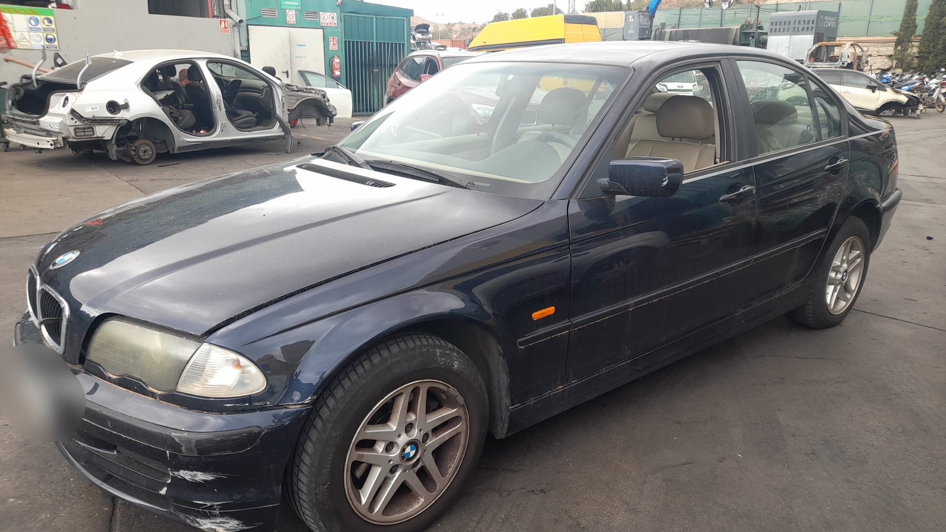 BMW 3 Series E46 (1997-2006) Priekšējais labais spārns 41358240406 25196156