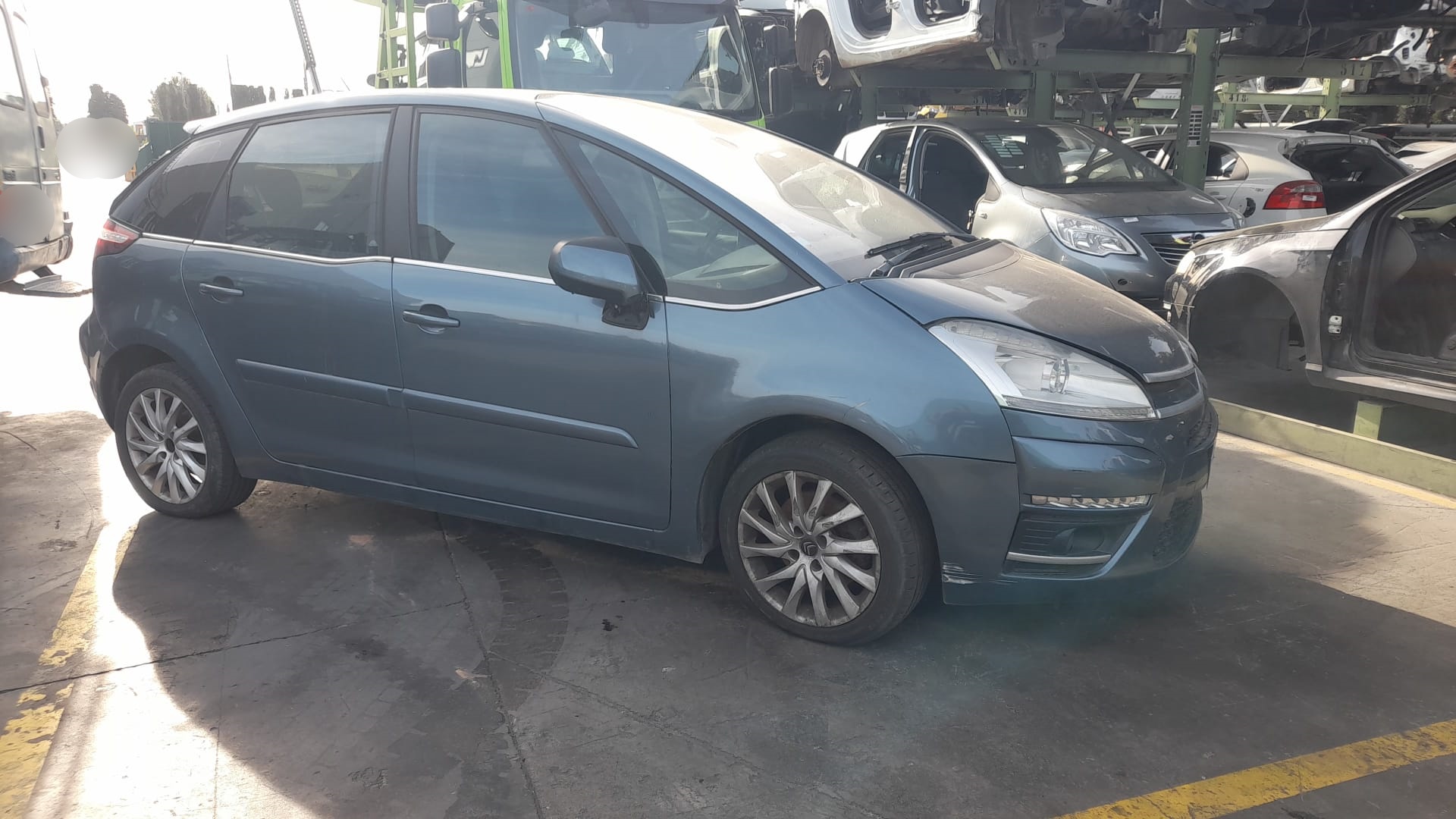 CITROËN C4 Picasso 1 generation (2006-2013) Стеклоподъемник задней правой двери 9224E4 18644473