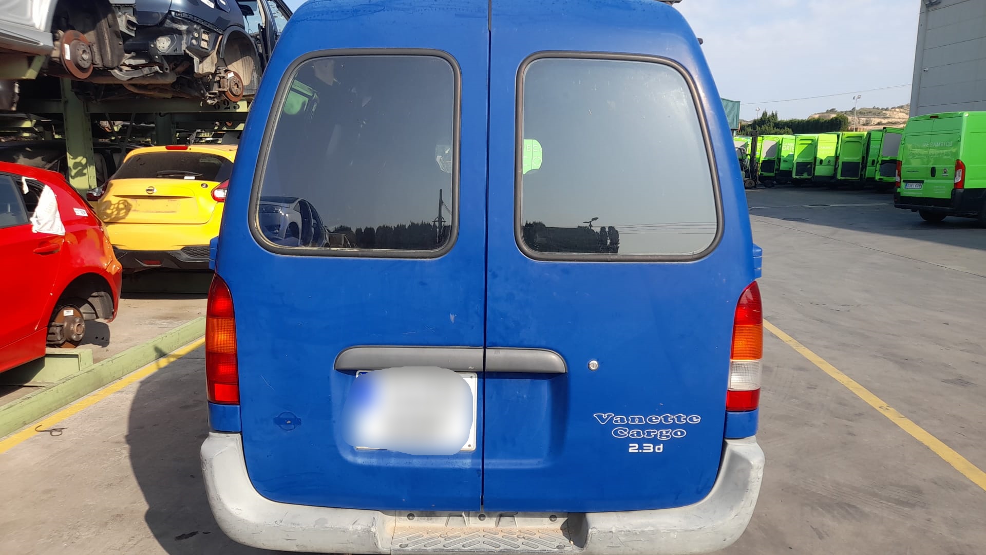 NISSAN Serena 1 generation (1991-2002) Регулятор вікна правої передньої двері 807007C302 21646509