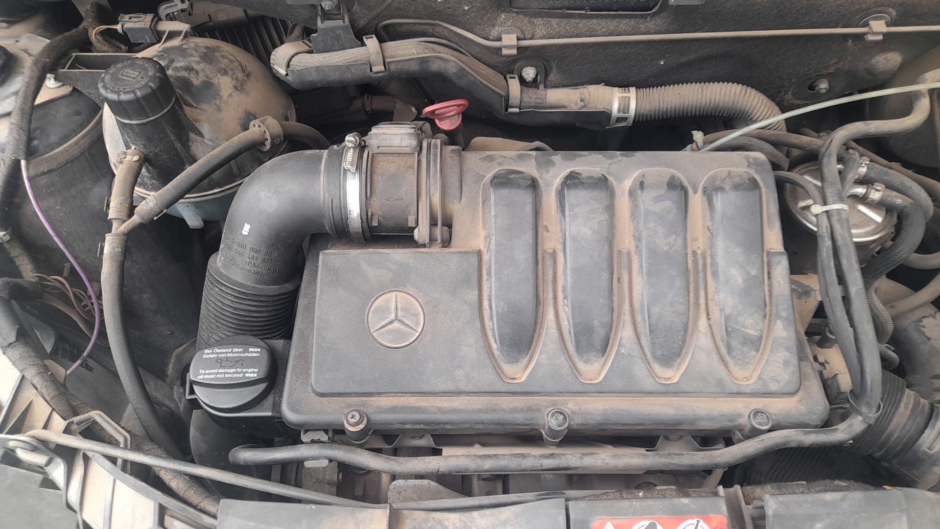 MERCEDES-BENZ A-Class W169 (2004-2012) Κινητήρας 640940 25034642