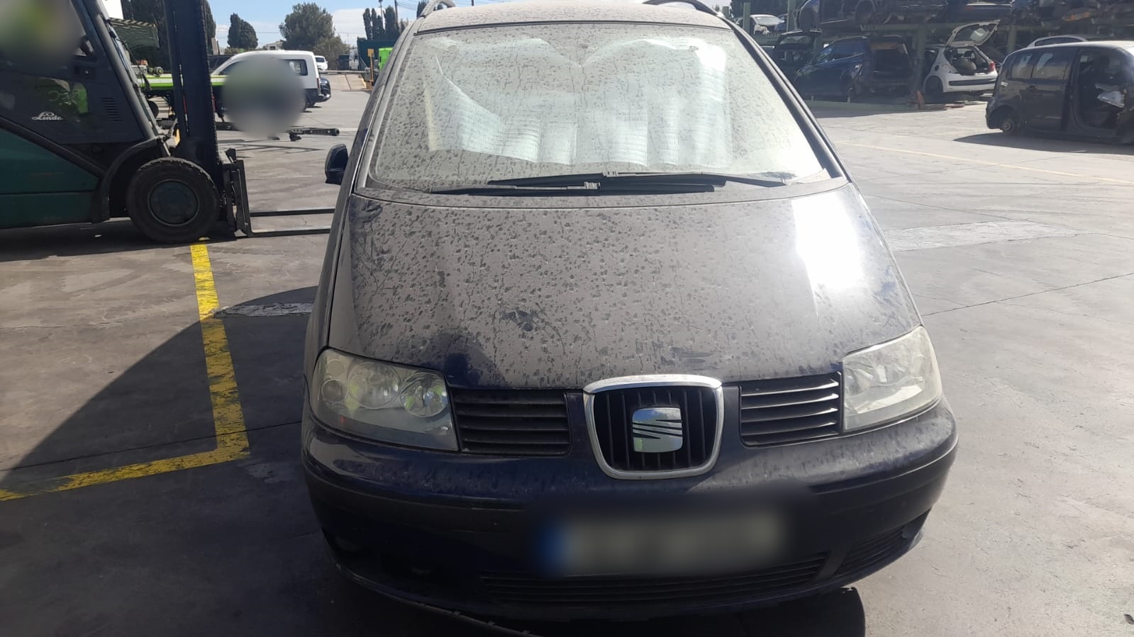 SEAT Alhambra 1 generation (1996-2010) Стеклоподъемник передней правой двери 7M0837462 25685791