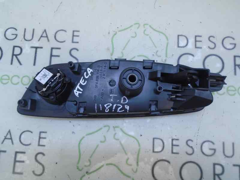 SEAT Ateca 1 generation (2016-2024) Right Rear Internal Opening Handle 5F4839114D 18412908