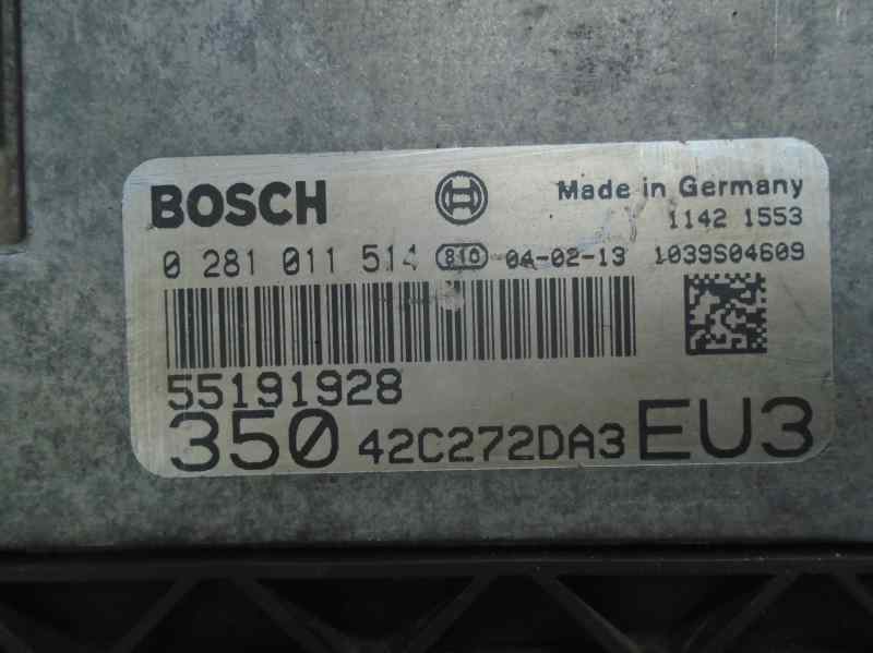 LANCIA Musa 1 generation (2004-2012) Блок керування двигуном ECU 55201426 27509844