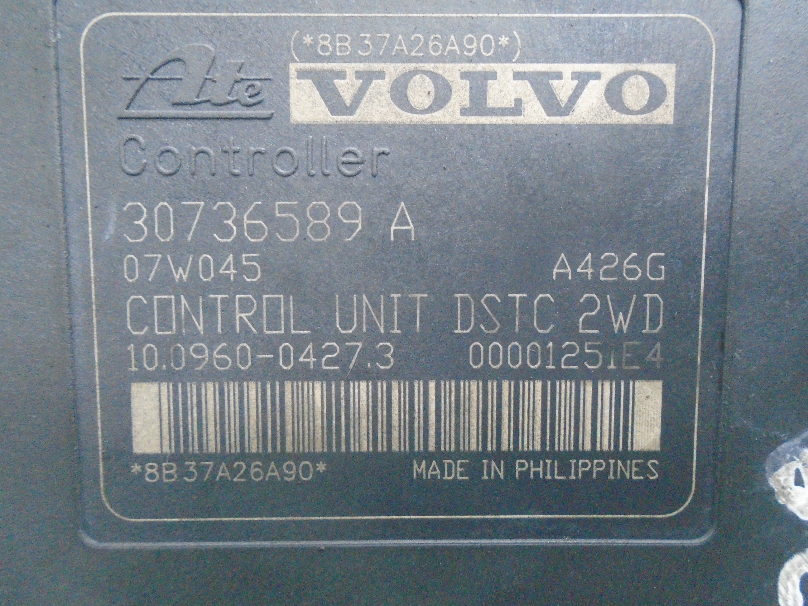 VOLVO C30 1 generation (2006-2013) Pompe ABS 30793527 25112453