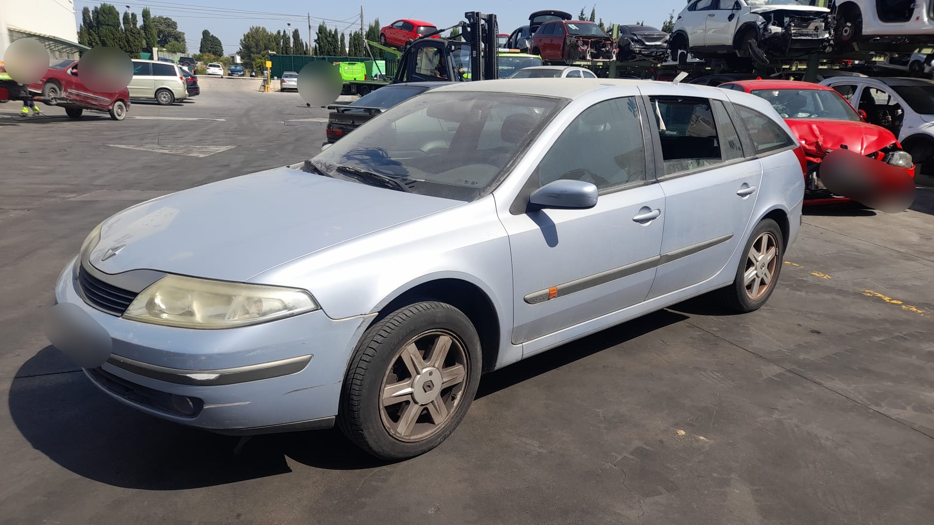 RENAULT Laguna 2 generation (2001-2007) Aizmugurējo labo durvju logu pacēlājs 8200485202 18552902