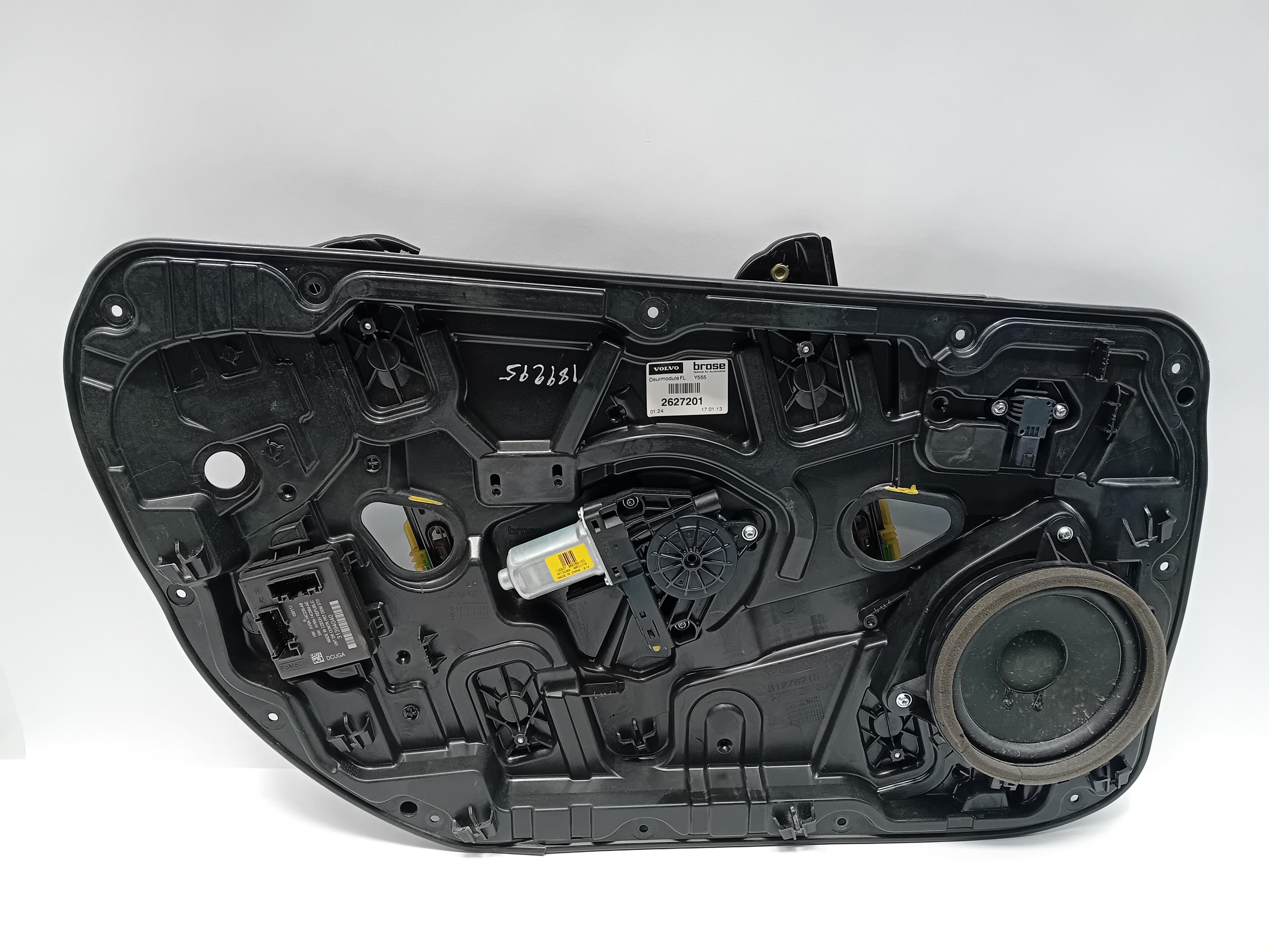 VOLVO V40 2 generation (2012-2020) Priekšējo kreiso durvju logu pacēlājs 31276215 25505309