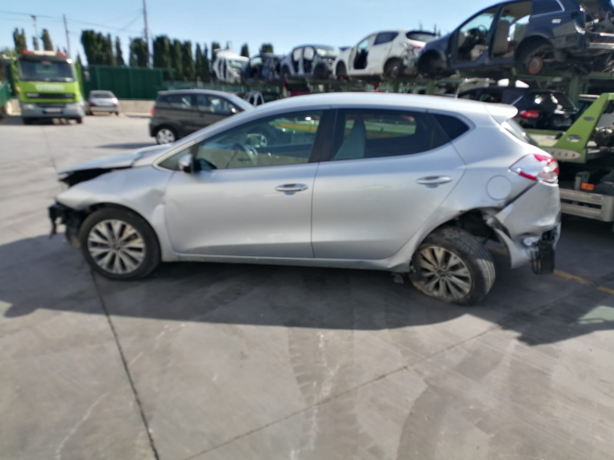 KIA Cee'd 2 generation (2012-2018) Вентилятор обігрівача 971133X000 27510586