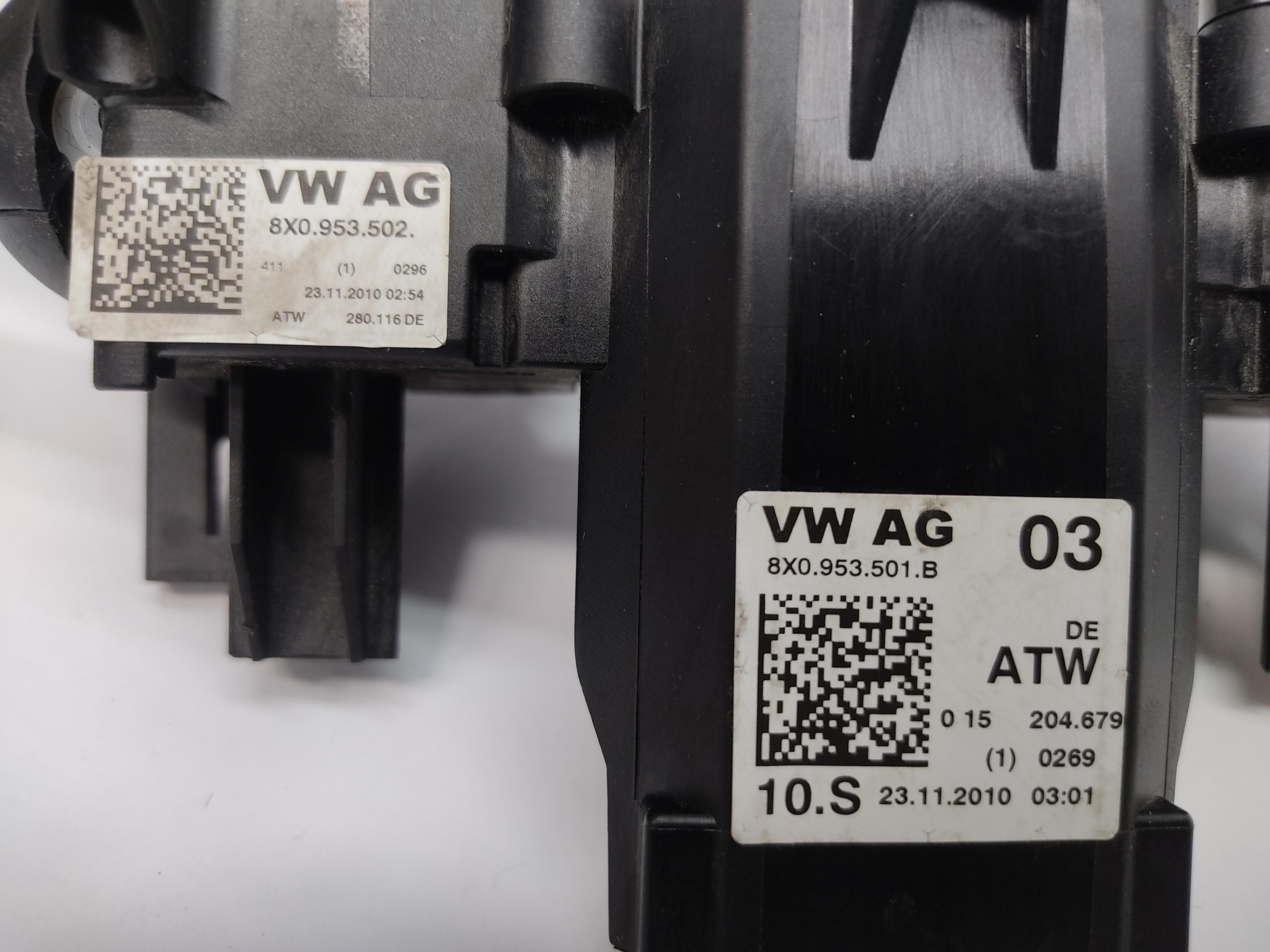 AUDI A1 8X (2010-2020) Hovedlysbryter kontrollenhet 8X0953502 25348280