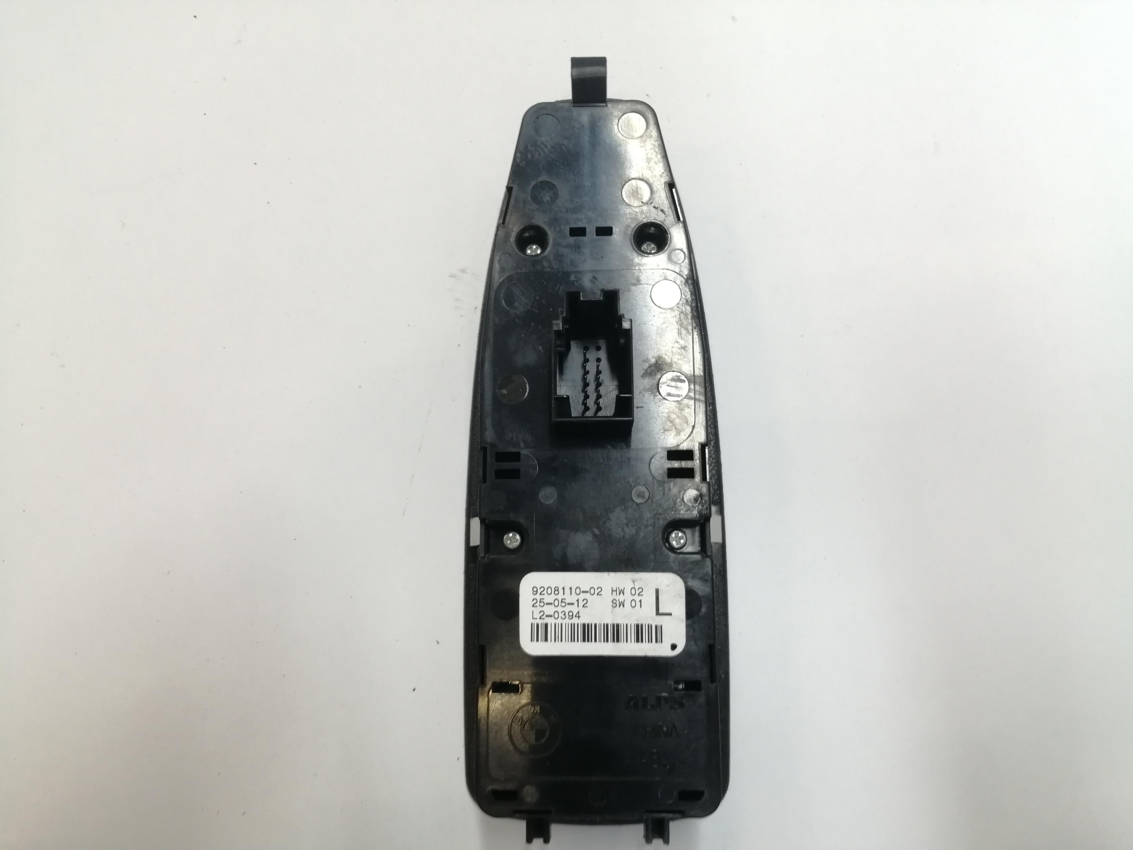 BMW 3 Series F30/F31 (2011-2020) Vasemman etuoven ikkunan kytkin 61319208110 24018512