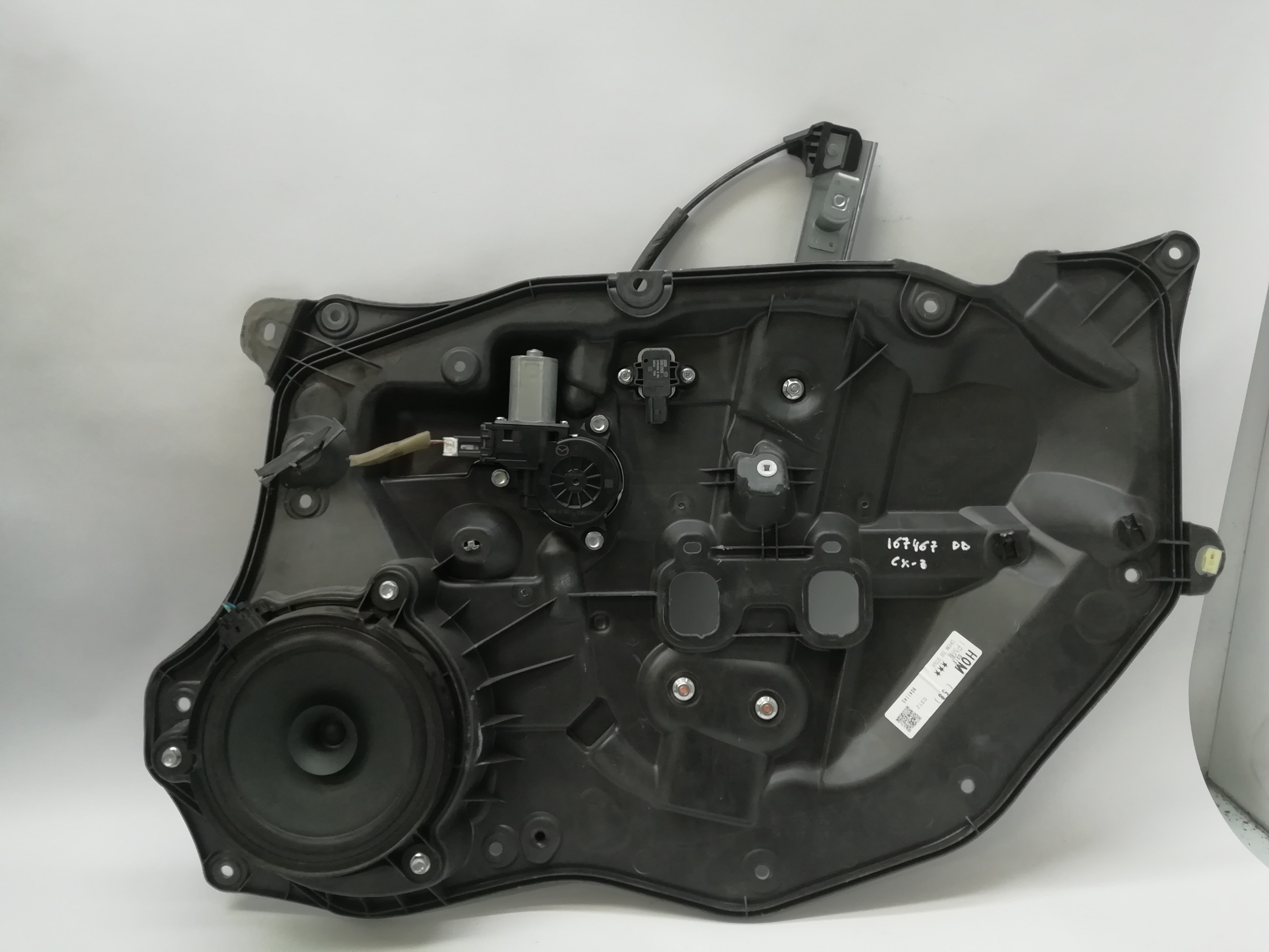 MAZDA CX-3 1 generation (2015-2024) Vindusregulator foran høyre dør BHN95858X, PINS:2 25158001