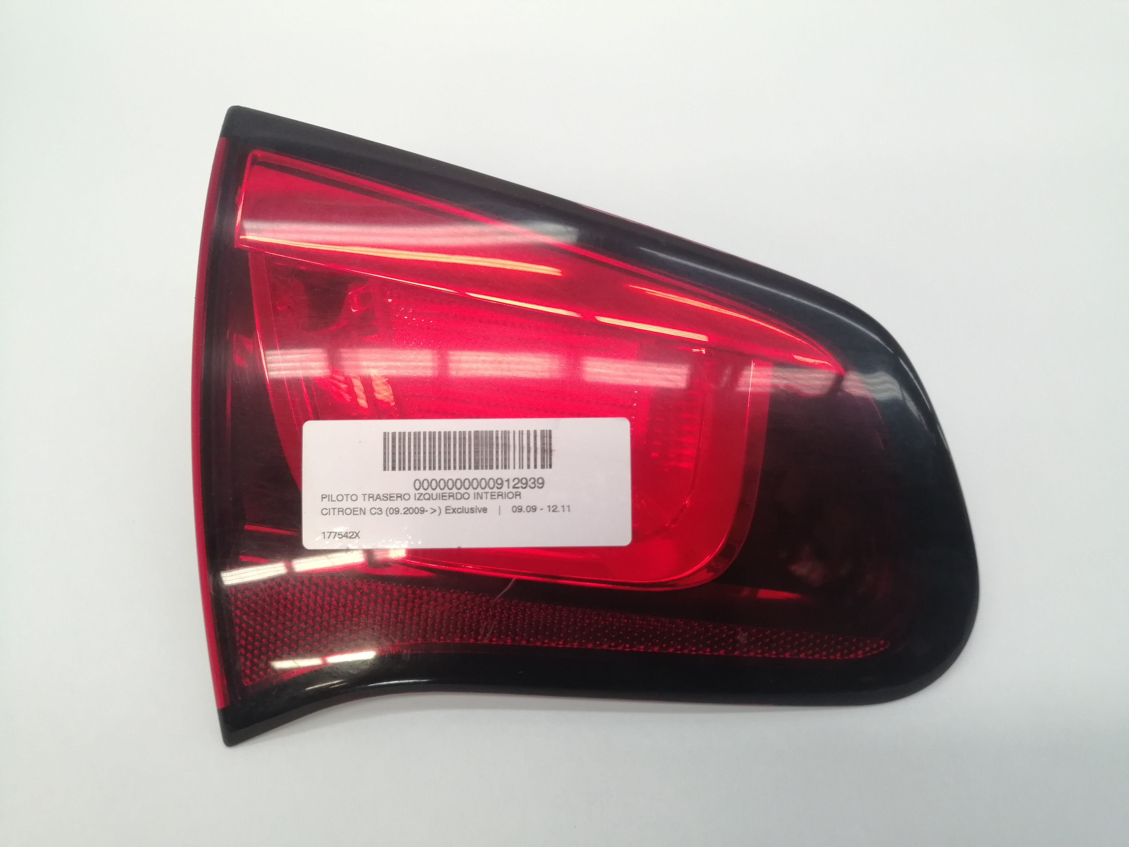 CITROËN C1 1 generation (2005-2016) Rear Left Taillight 6350JC 24015142