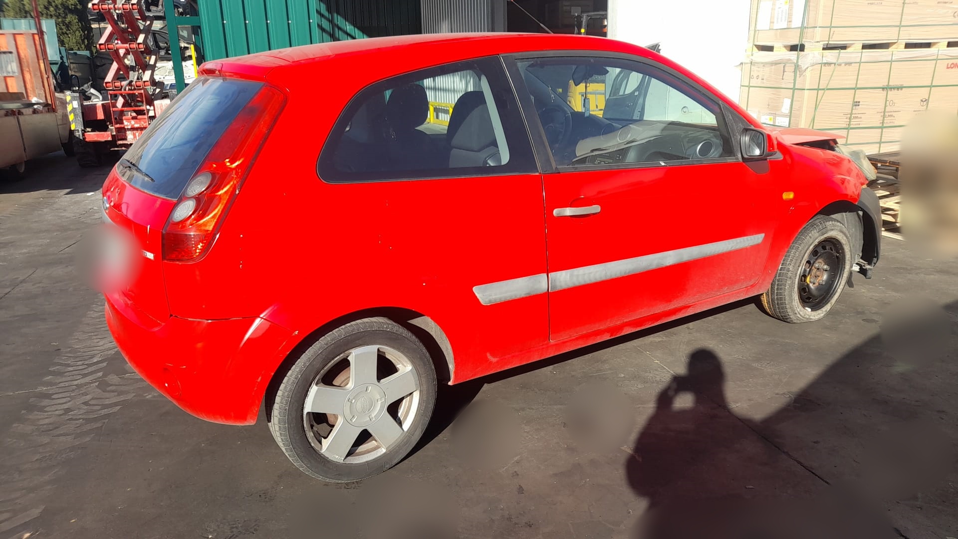 RENAULT Fiesta 5 generation (2001-2010) Hátsó lökhárító 1375906 23700990