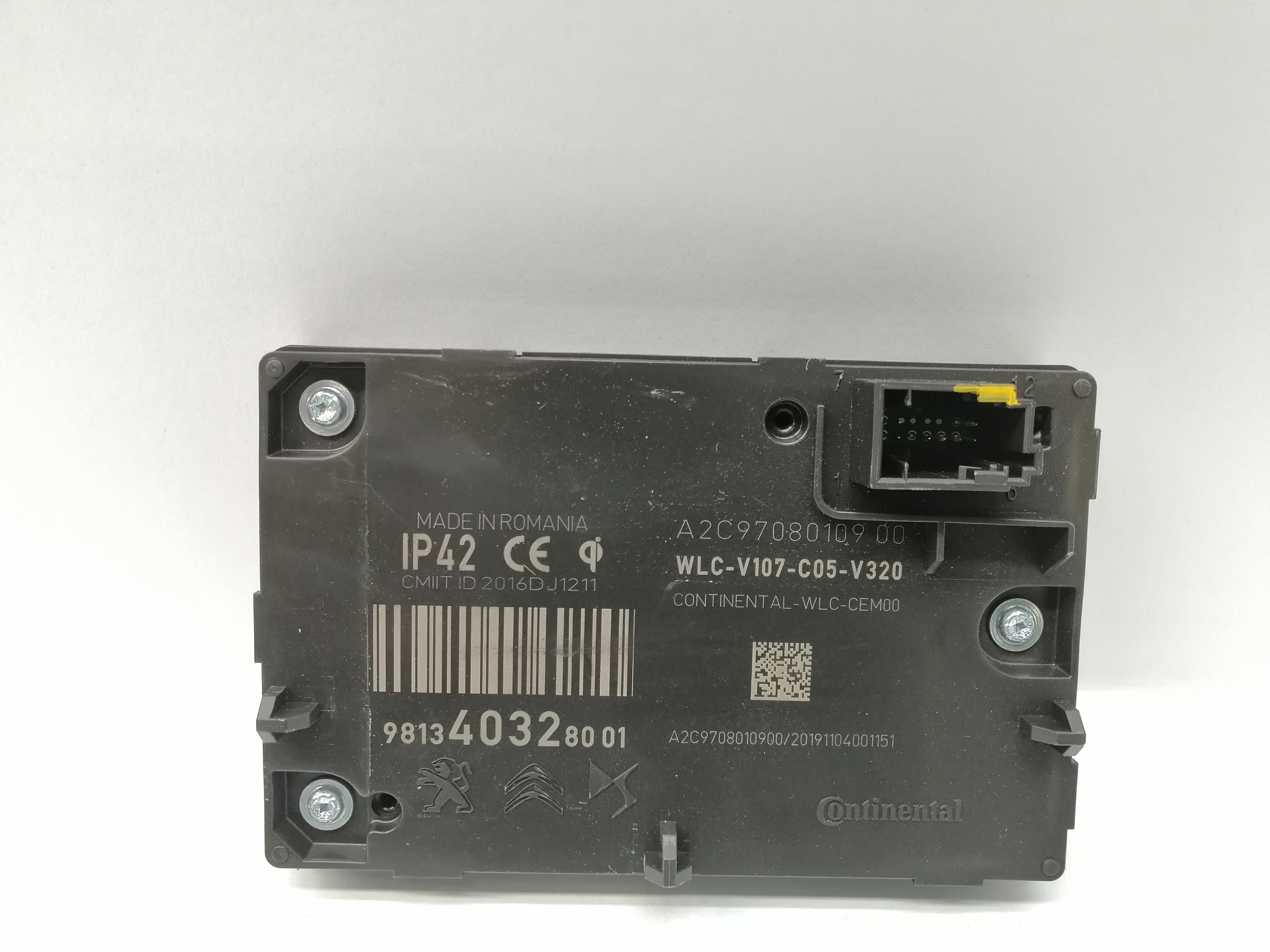 PEUGEOT 508 1 generation (2010-2020) Other Control Units 9813403280 25181892