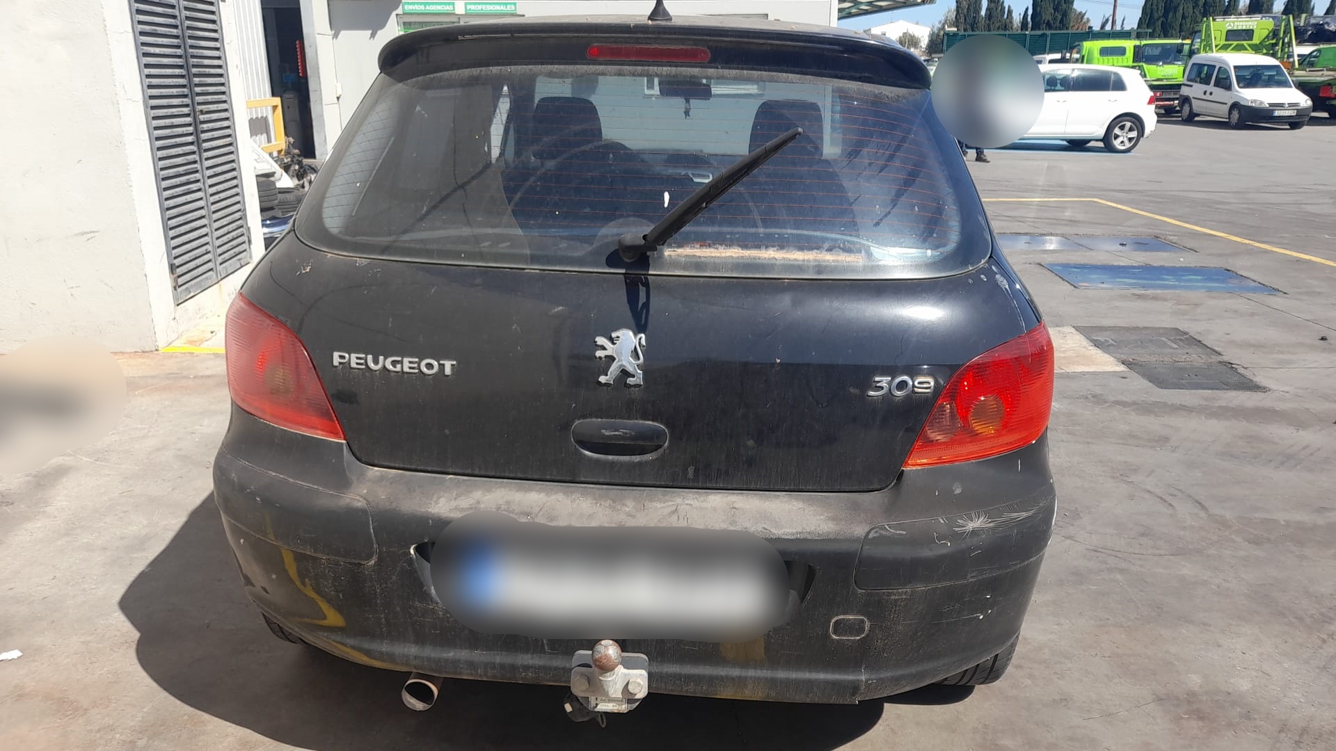 PEUGEOT 307 1 generation (2001-2008) Aripa stânga față 7840K8 24769482