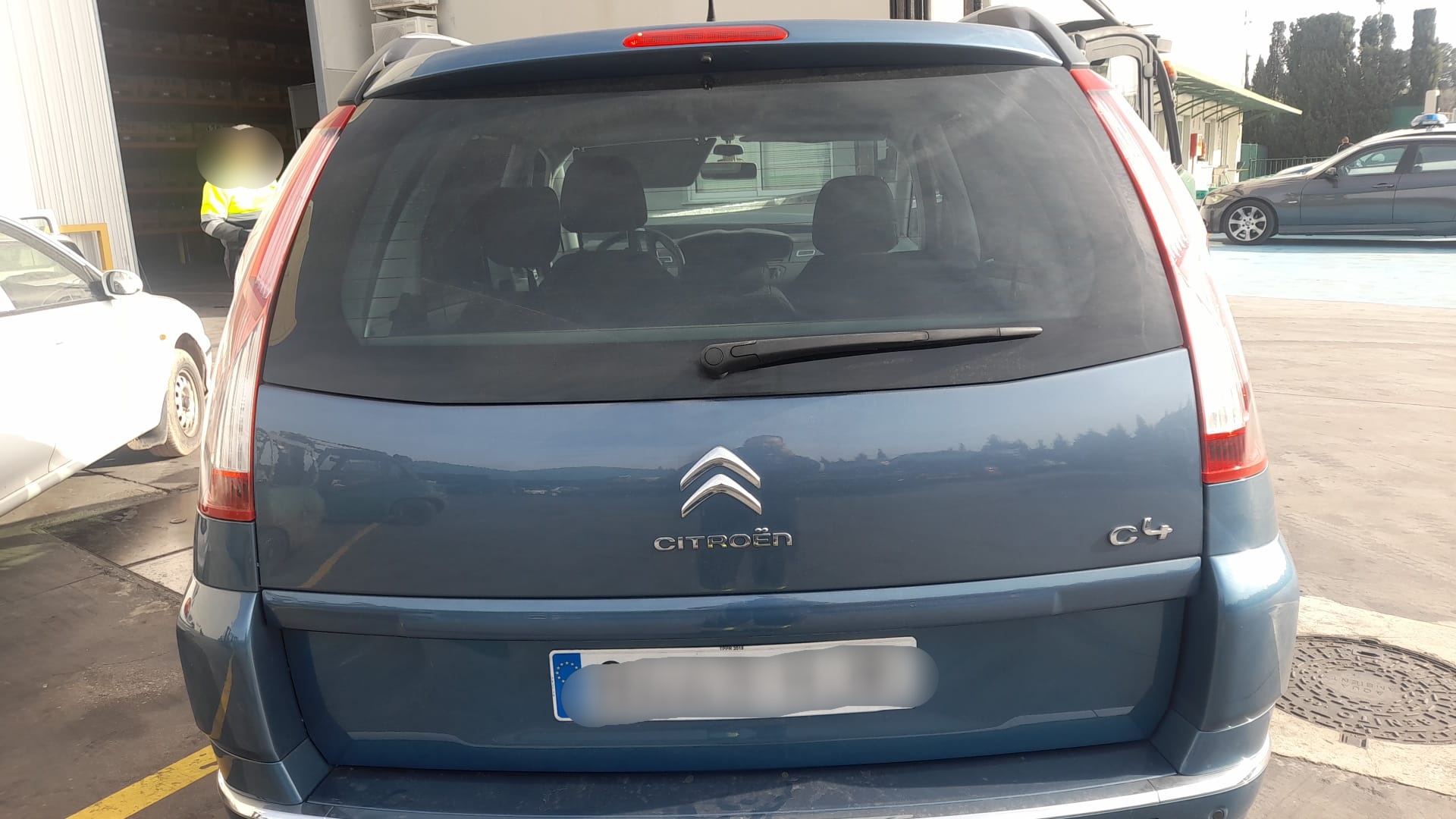 CITROËN C4 Picasso 1 generation (2006-2013) Дверь задняя левая 9006K4 18596050