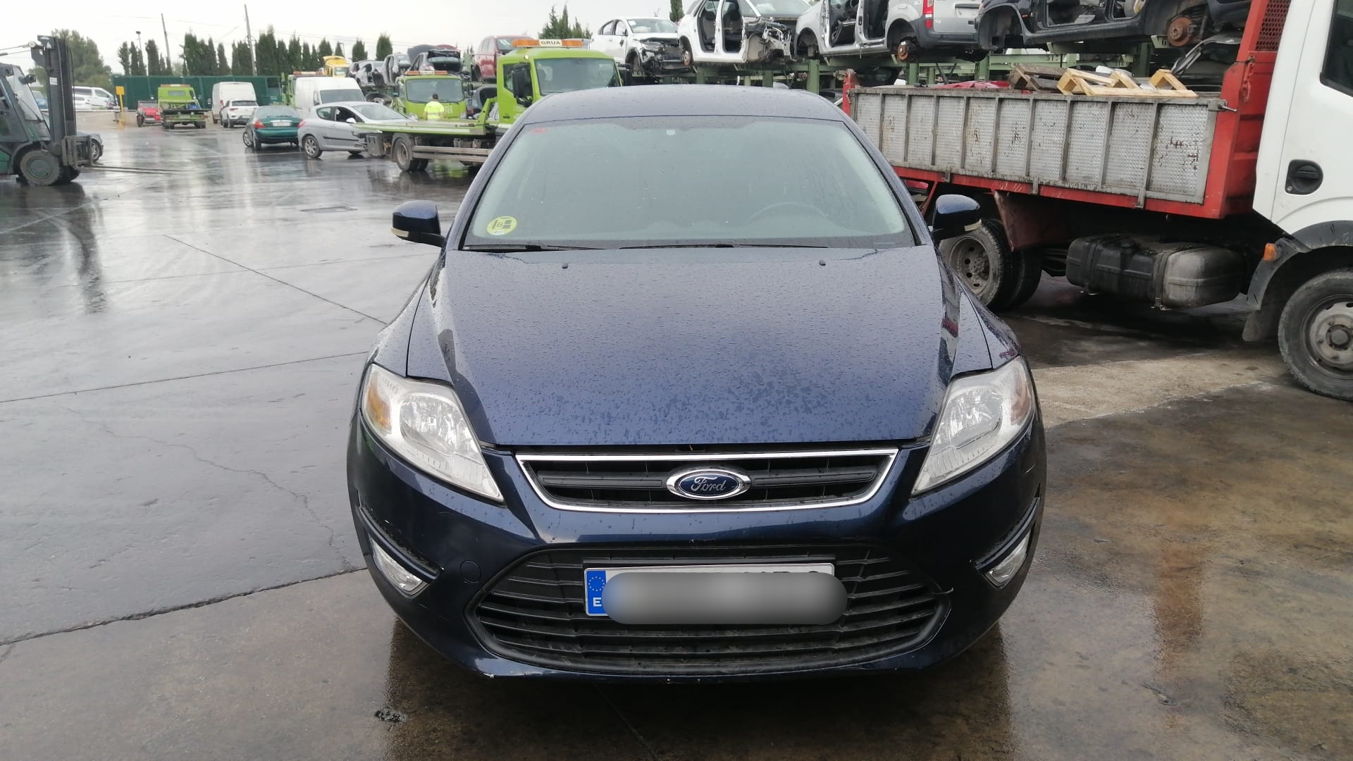 FORD Mondeo 4 generation (2007-2015) Galinių dešinių durų spyna 6M2AR26412BD 18637655