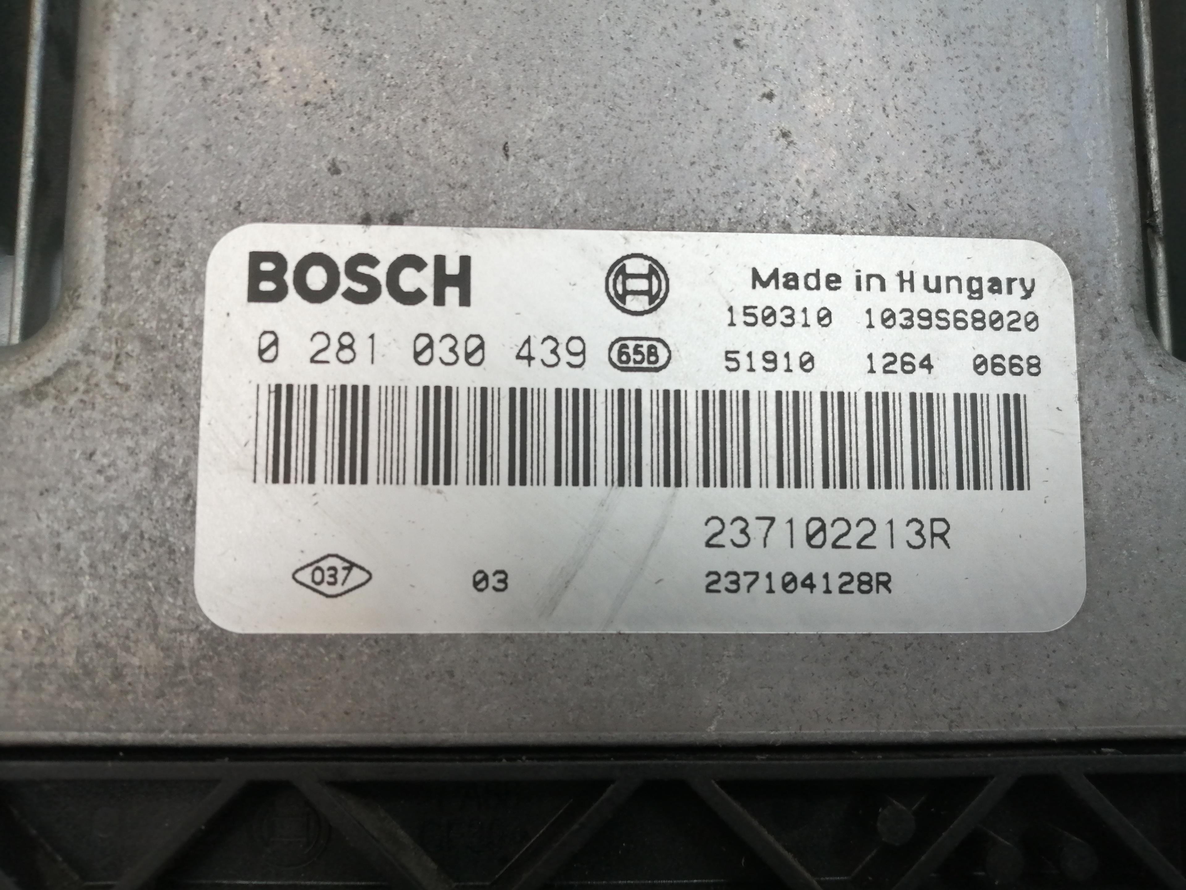 DACIA Duster 1 generation (2010-2017) Motorstyrenhet ECU 25268157