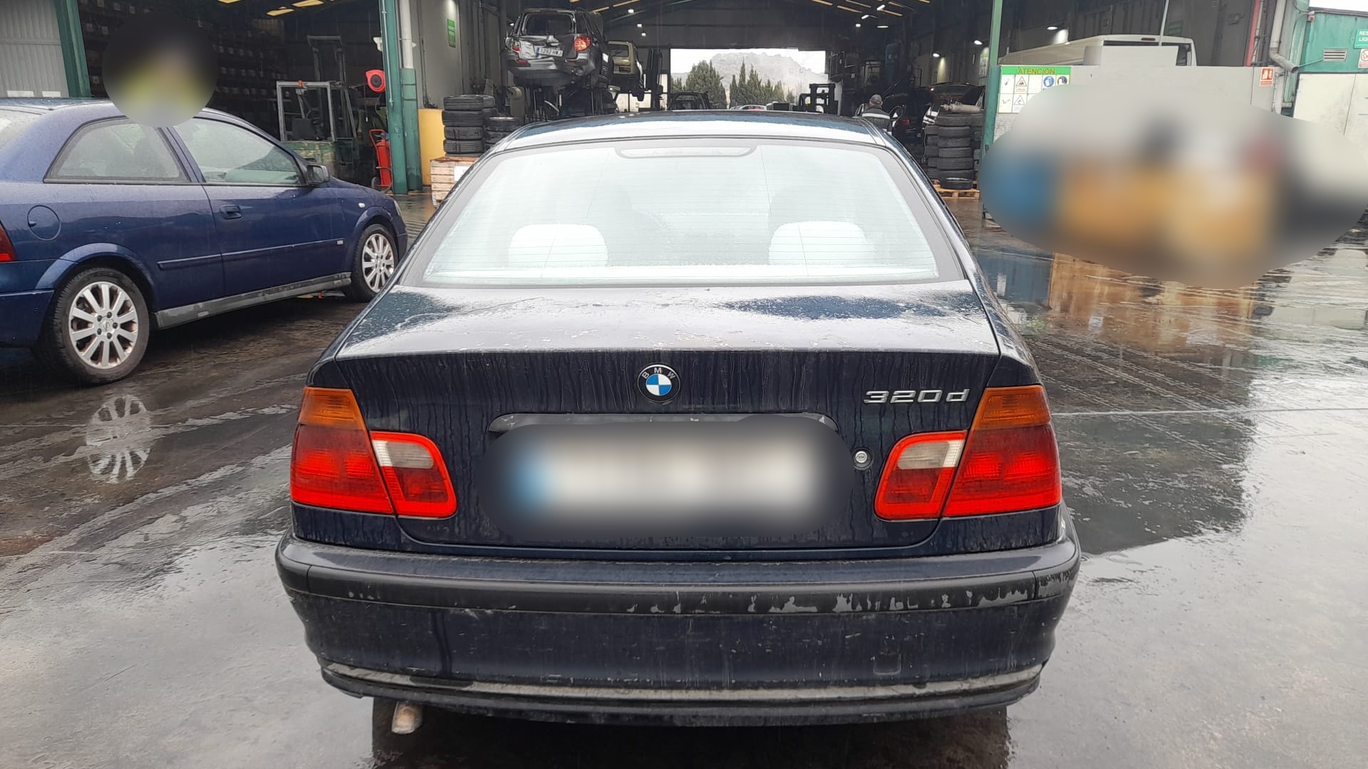 BMW 3 Series E46 (1997-2006) Крыло переднее левое 41358240405 25267669