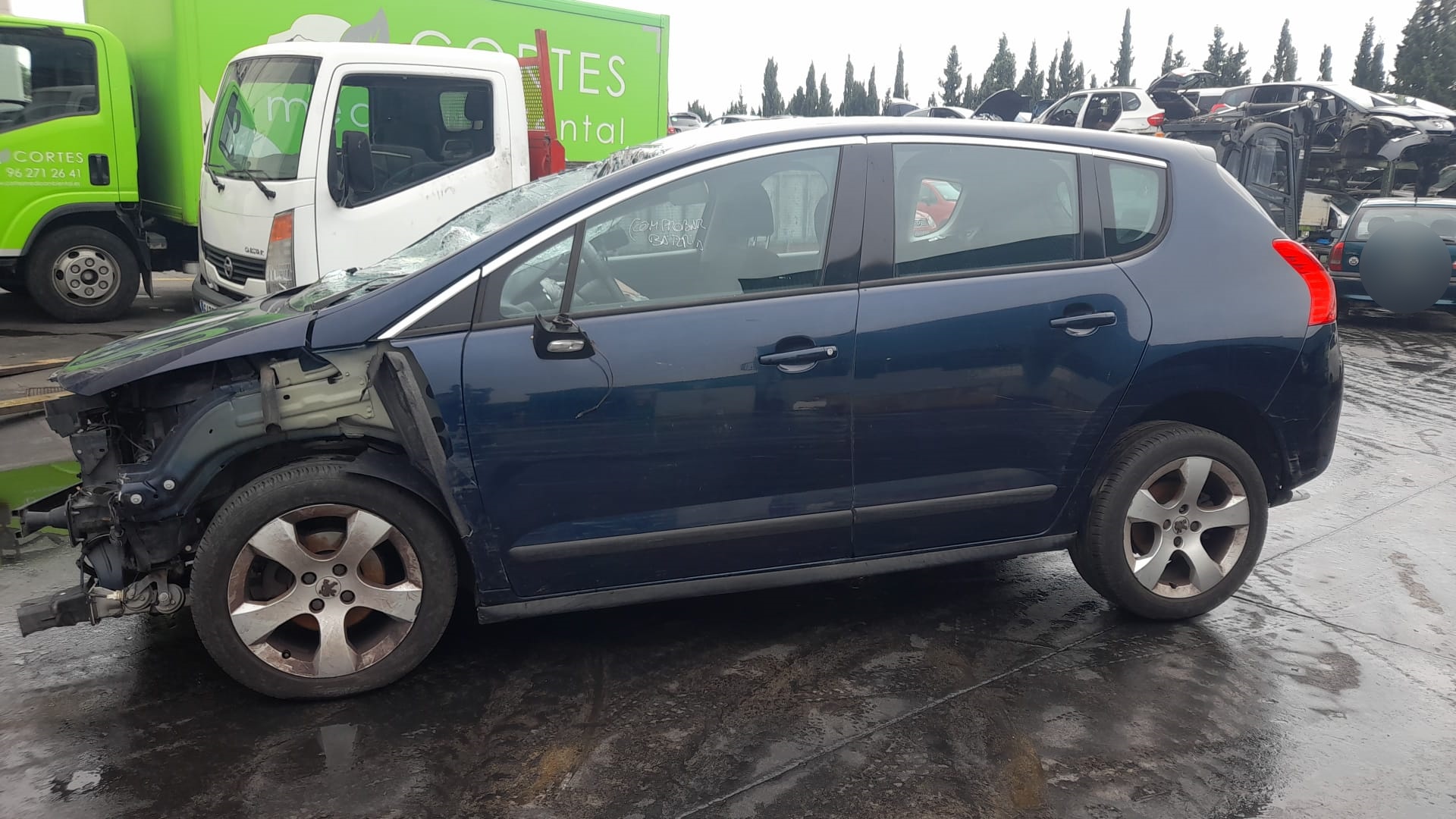 PEUGEOT 3008 1 generation (2010-2016) Priekšējo labo durvju logu pacelšanas slēdži 6490X3, 96650618ZD 22301295