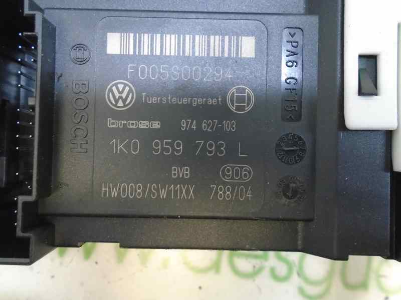 VOLKSWAGEN Jetta 5 generation (2005-2011) Forreste venstre dør vinduesregulator 1K5837461B 18426161