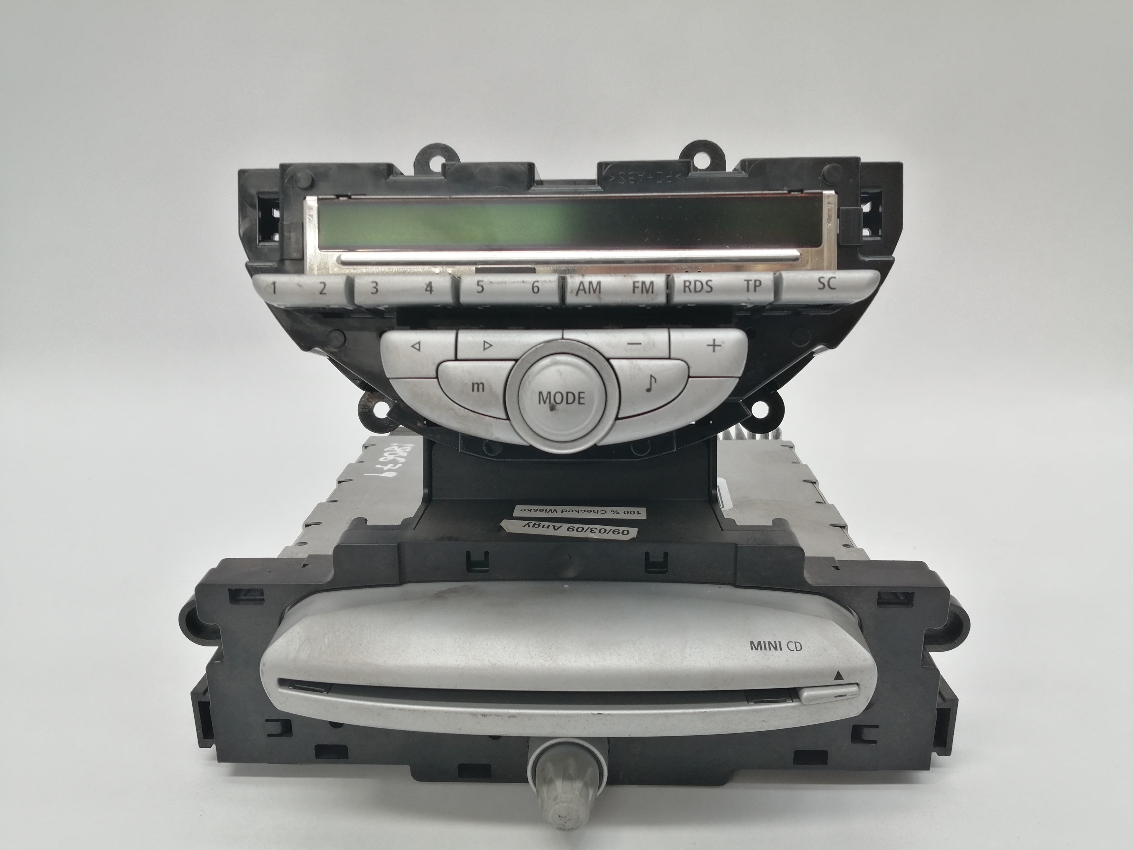 MINI Cooper R56 (2006-2015) Автомагнитола без навигации 65123455681 21659273