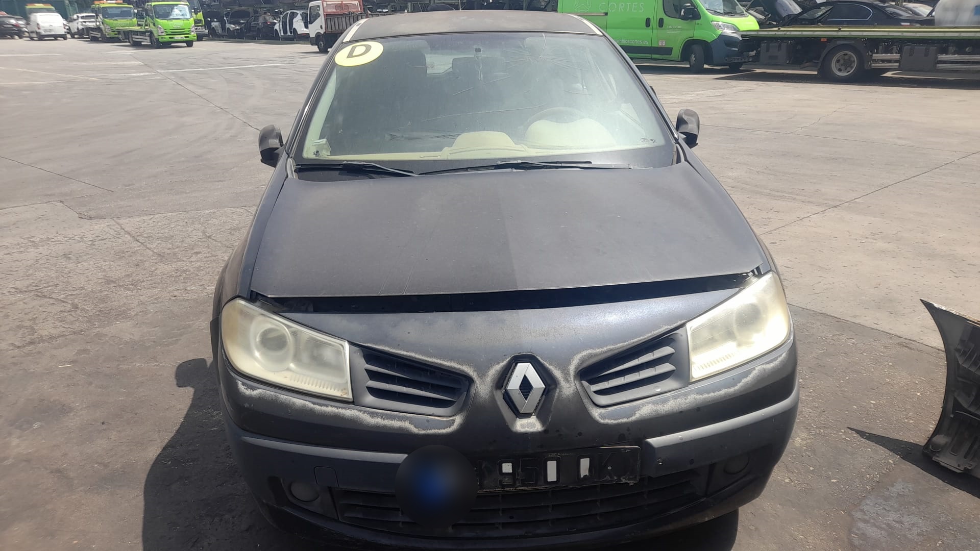 RENAULT Megane 2 generation (2002-2012) Фонарь задний левый 8200413214 25705876