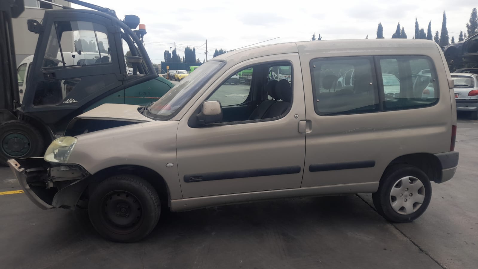 CITROËN Berlingo 1 generation (1996-2012) Преден ляв предпазен колан 8973CY 25044492