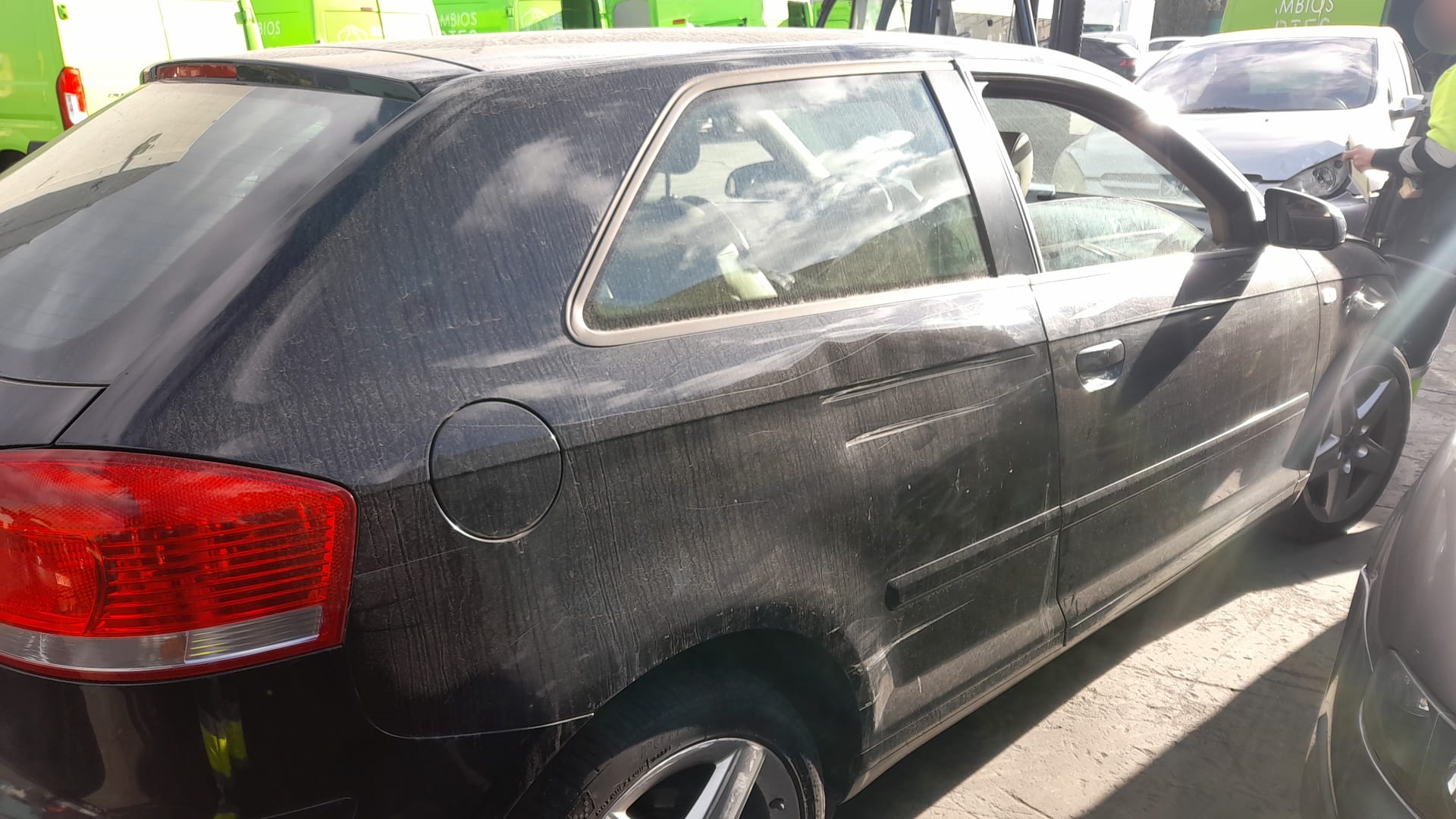 AUDI A3 8P (2003-2013) Ridicător de geam ușă dreapta față 8P3837462C 25705635