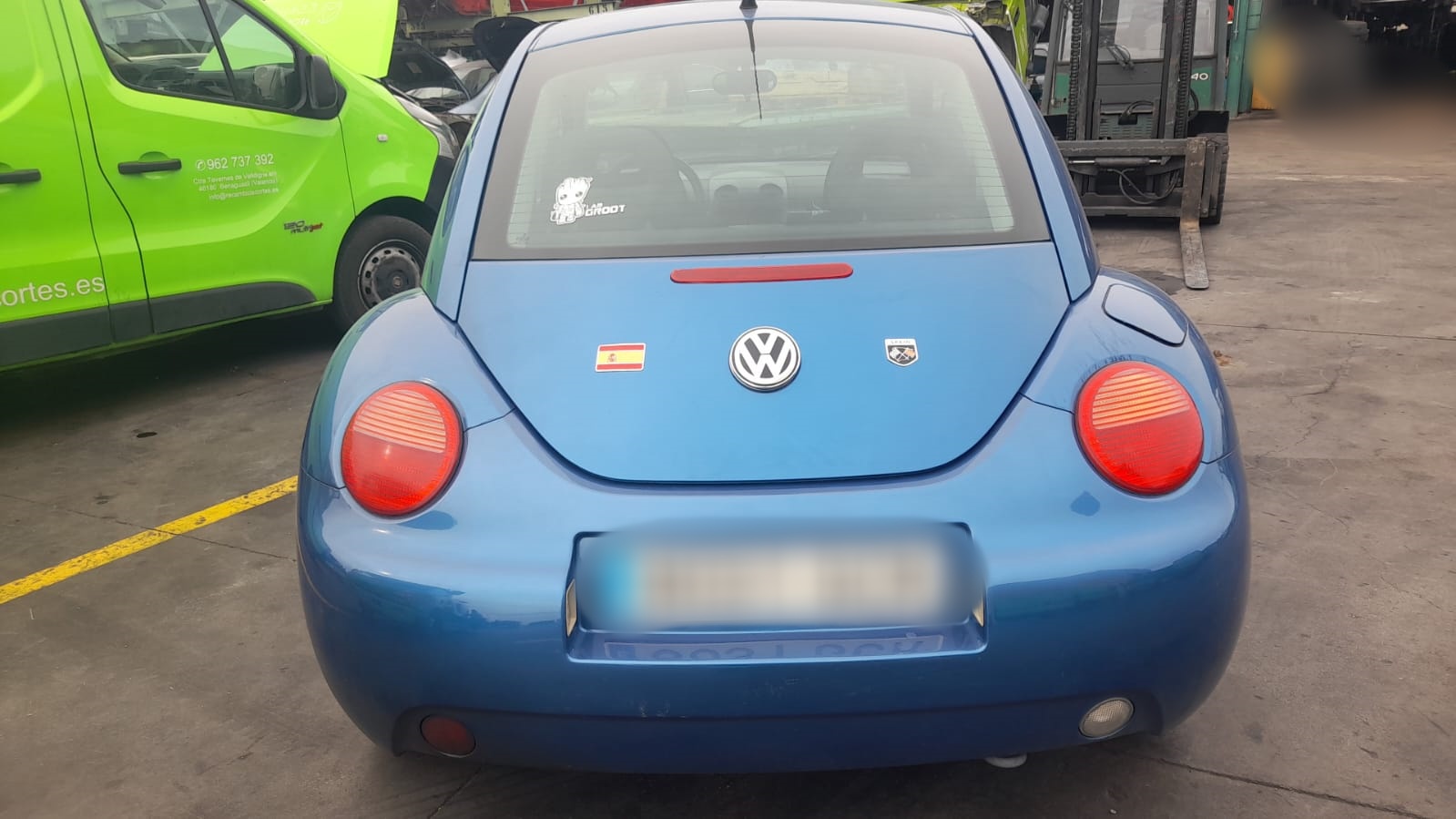 VAUXHALL Beetle 2 generation (1998-2012) Педаль тормоза 1J0711303AA 23571668