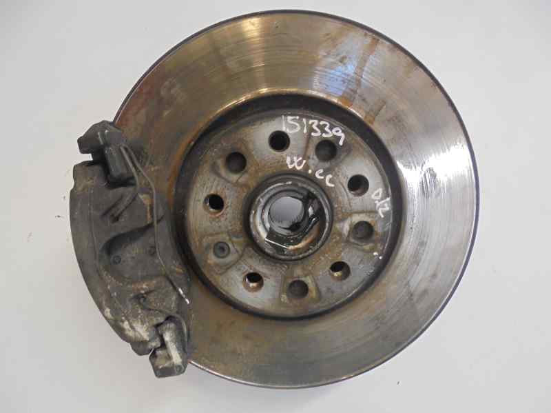 VOLKSWAGEN Passat CC 1 generation (2008-2017) Front Left Wheel Hub 3C0407253F 18487641