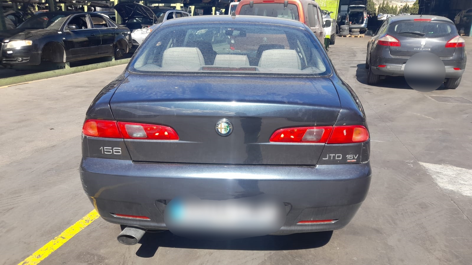 ALFA ROMEO 156 932 (1997-2007) Turbófeltöltő 55191934 25591488