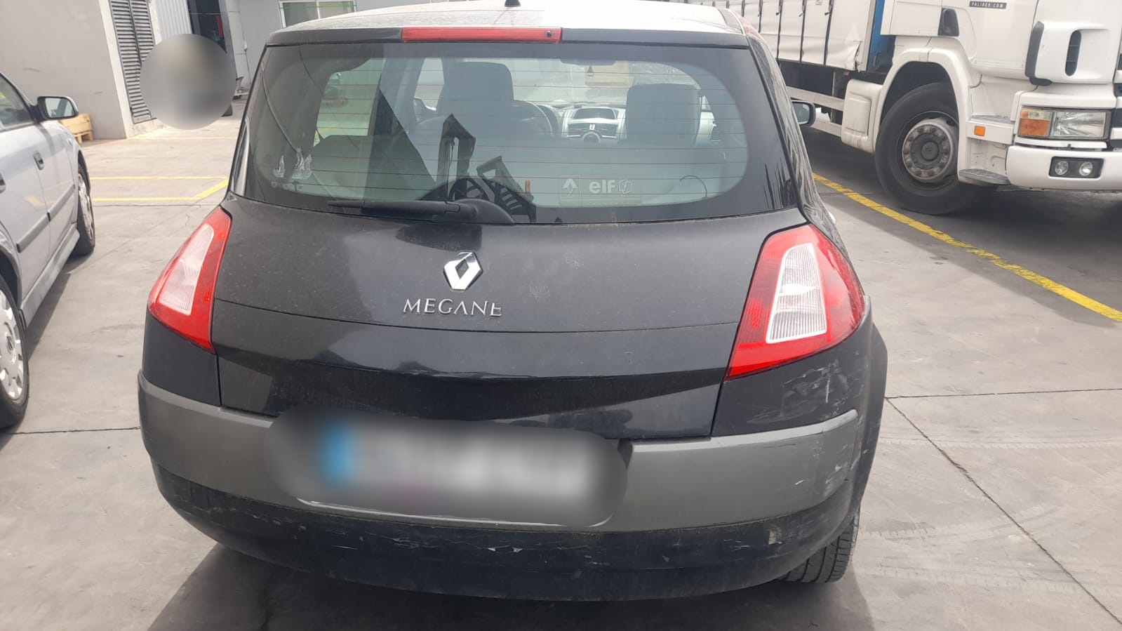 RENAULT Megane 2 generation (2002-2012) Priekinių dešinių durų stiklo pakelėjas 8201010925 25198491