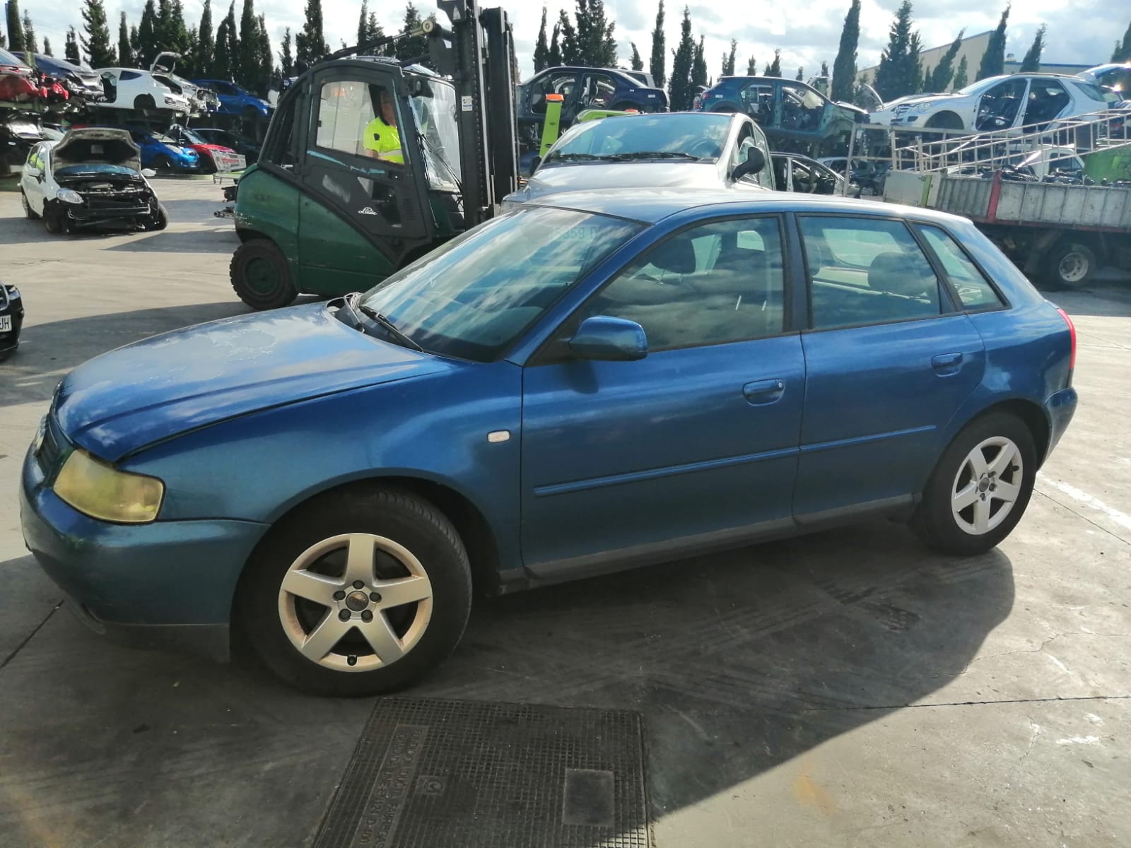 AUDI A3 8L (1996-2003) Høyre sidespeil 8L1858532JF 18633892