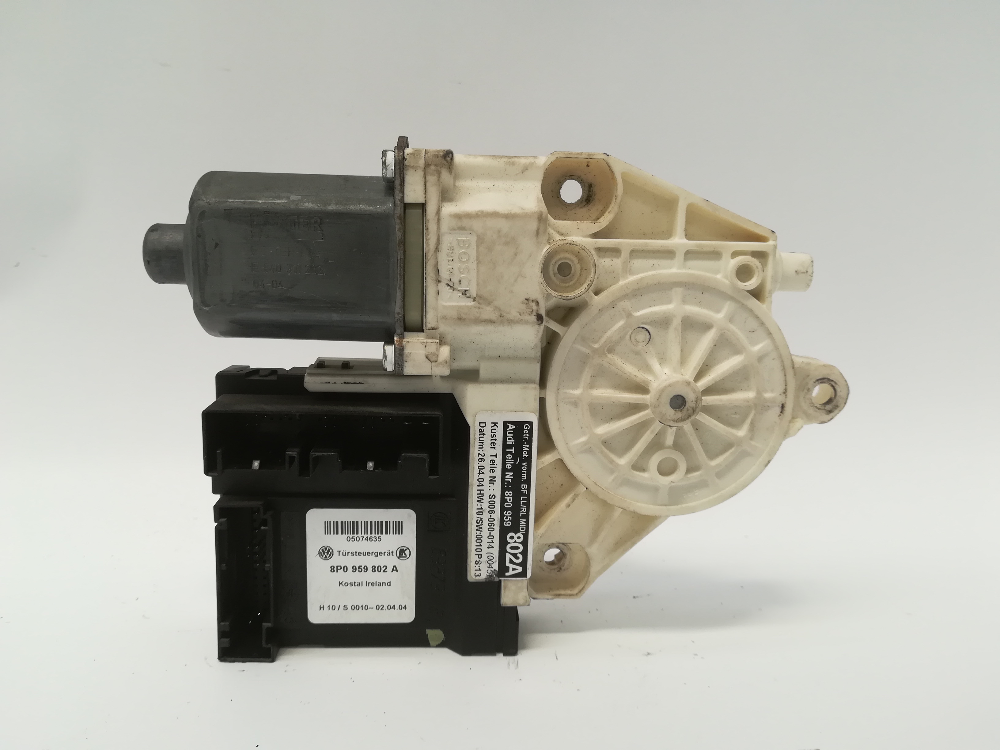 AUDI A3 8P (2003-2013) Moteur de commande de vitre de porte avant droite 8P0959802A 18553656