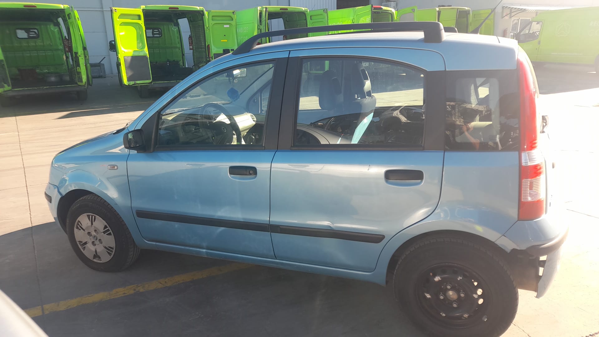 FIAT Panda 2 generation (2003-2011) Зеркало передней левой двери 735357191 24015309