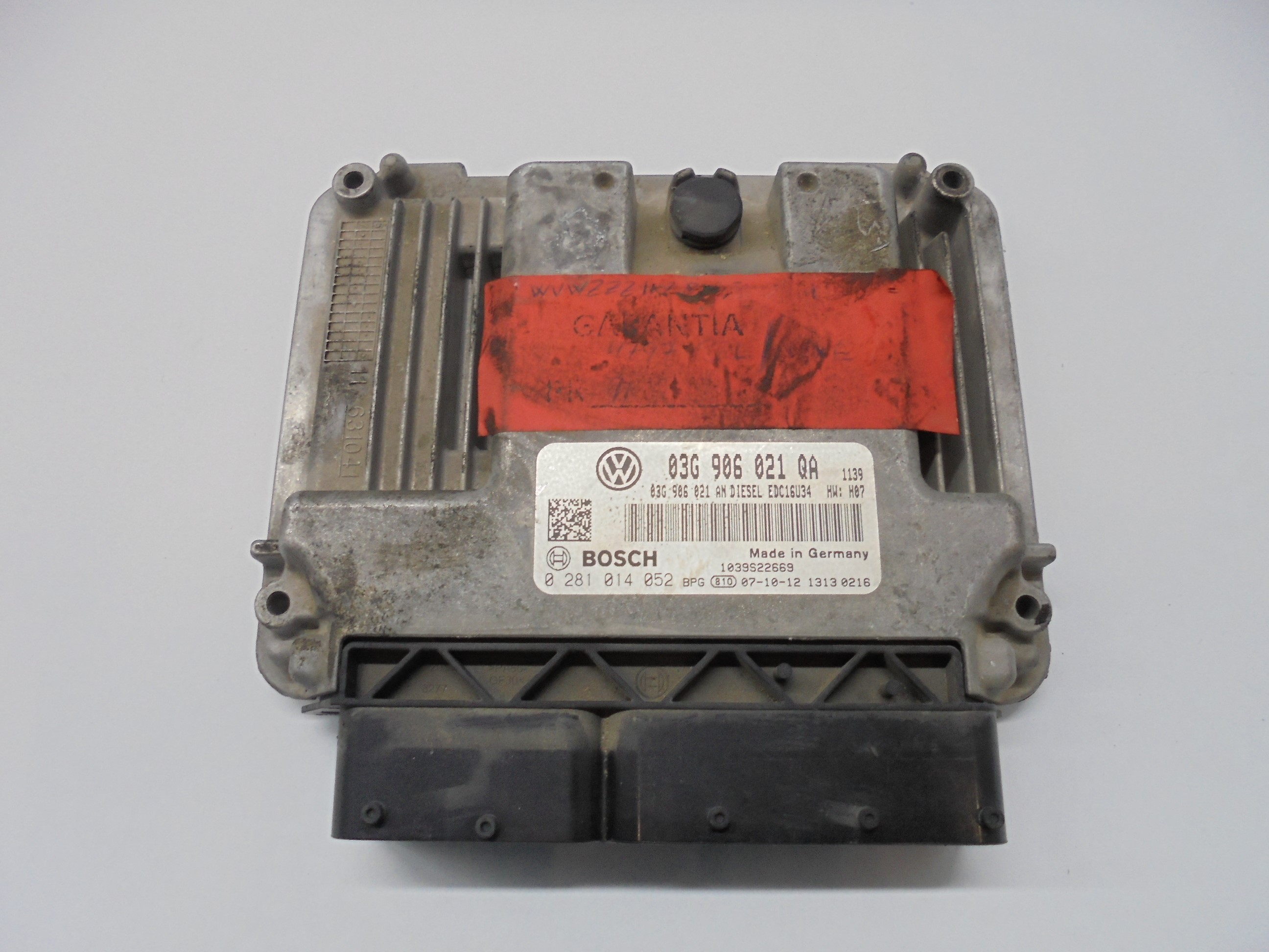 VOLKSWAGEN Golf Plus 2 generation (2009-2014) Engine Control Unit ECU 03G906021QA 18528924