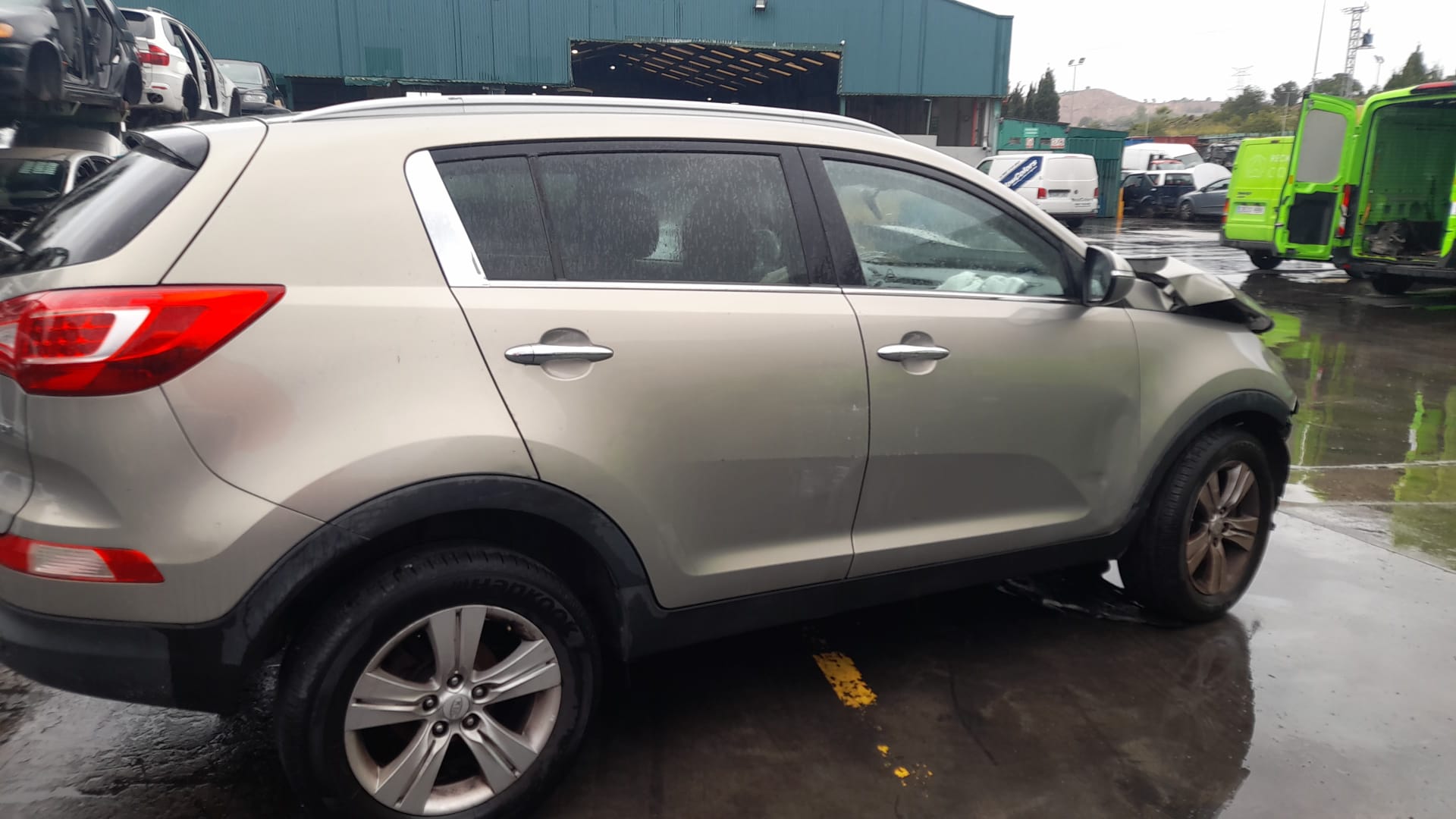 KIA Sportage 3 generation (2010-2015) Priekinių dešinių durų spyna 813203U010 18547049