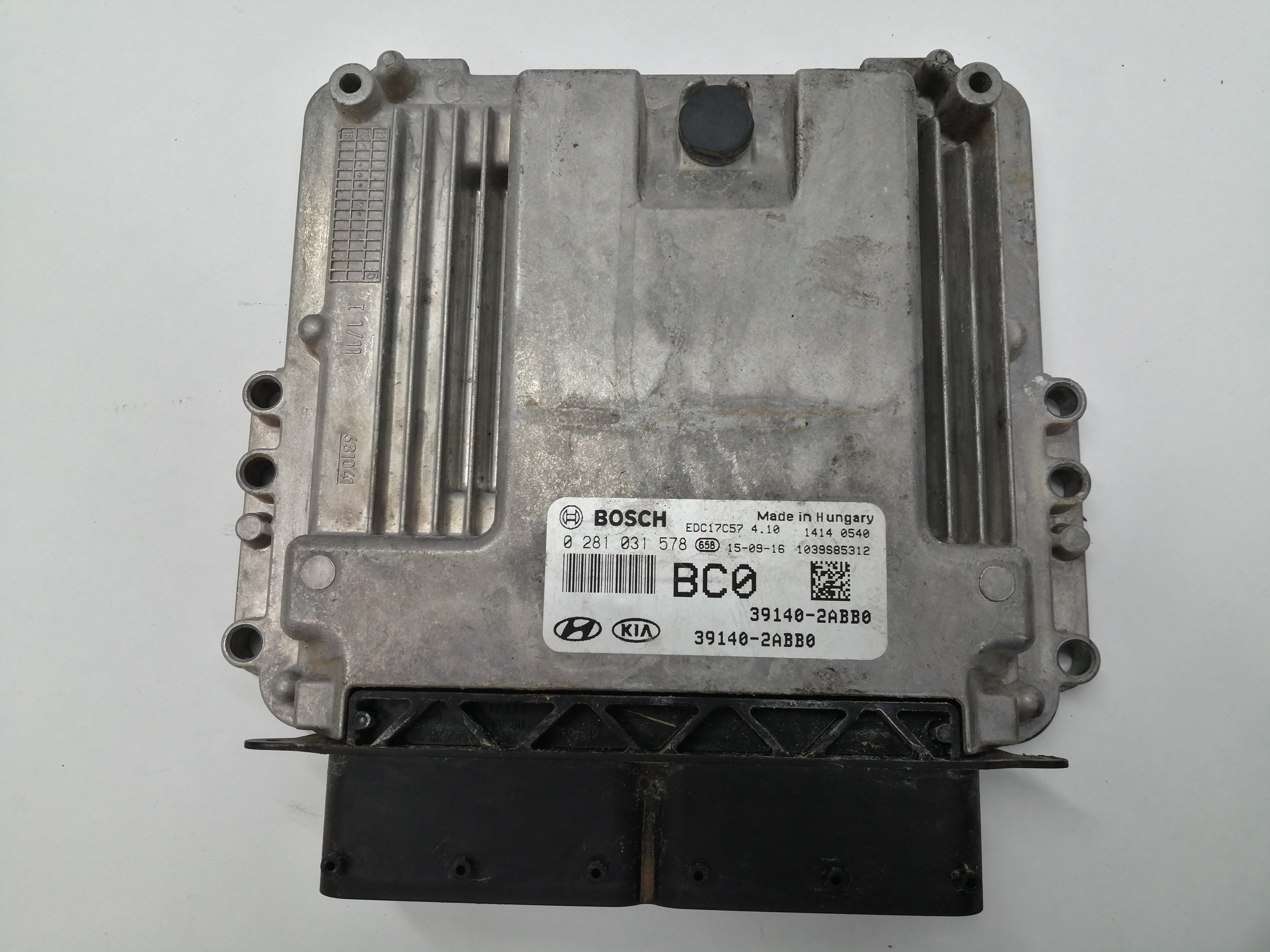 HYUNDAI i30 GD (2 generation) (2012-2017) Engine Control Unit ECU 0281031578, 391402ABB0 21659291