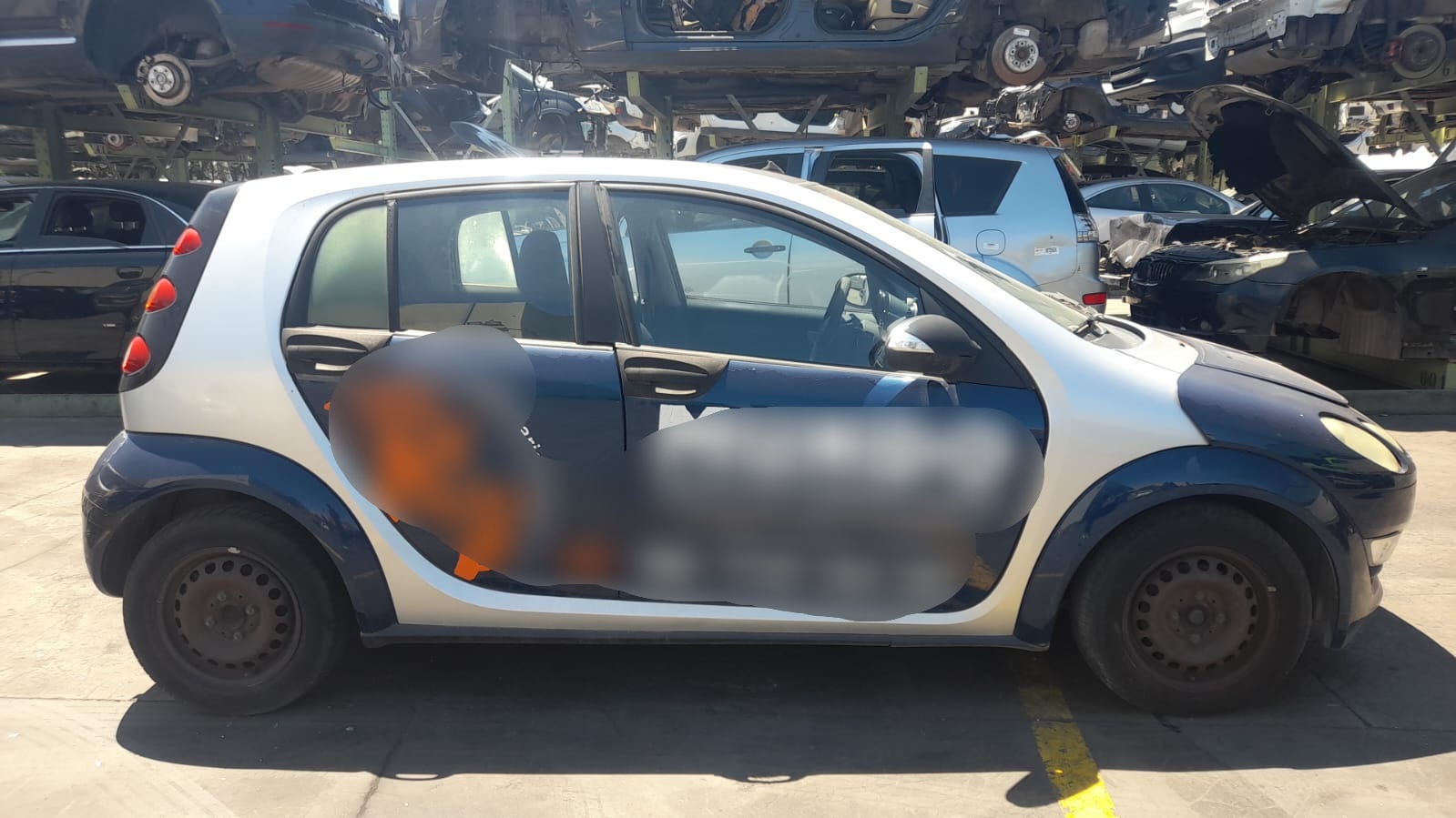 SMART Forfour 1 generation (2004-2006) Преден ляв фар за мъгла A4548200120 25267981