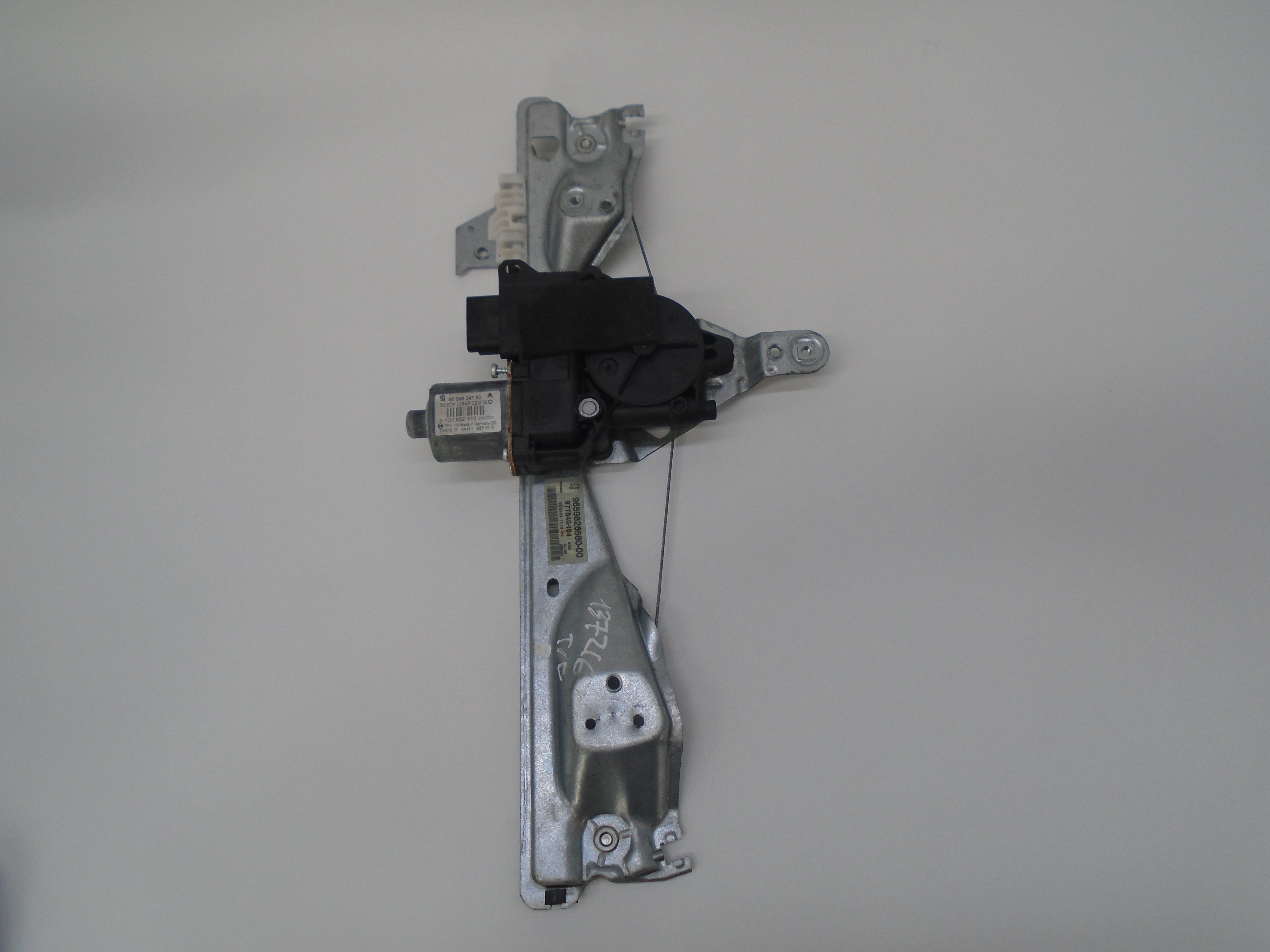 PEUGEOT 308 T7 (2007-2015) Rear Right Door Window Regulator 9224E2 18508484