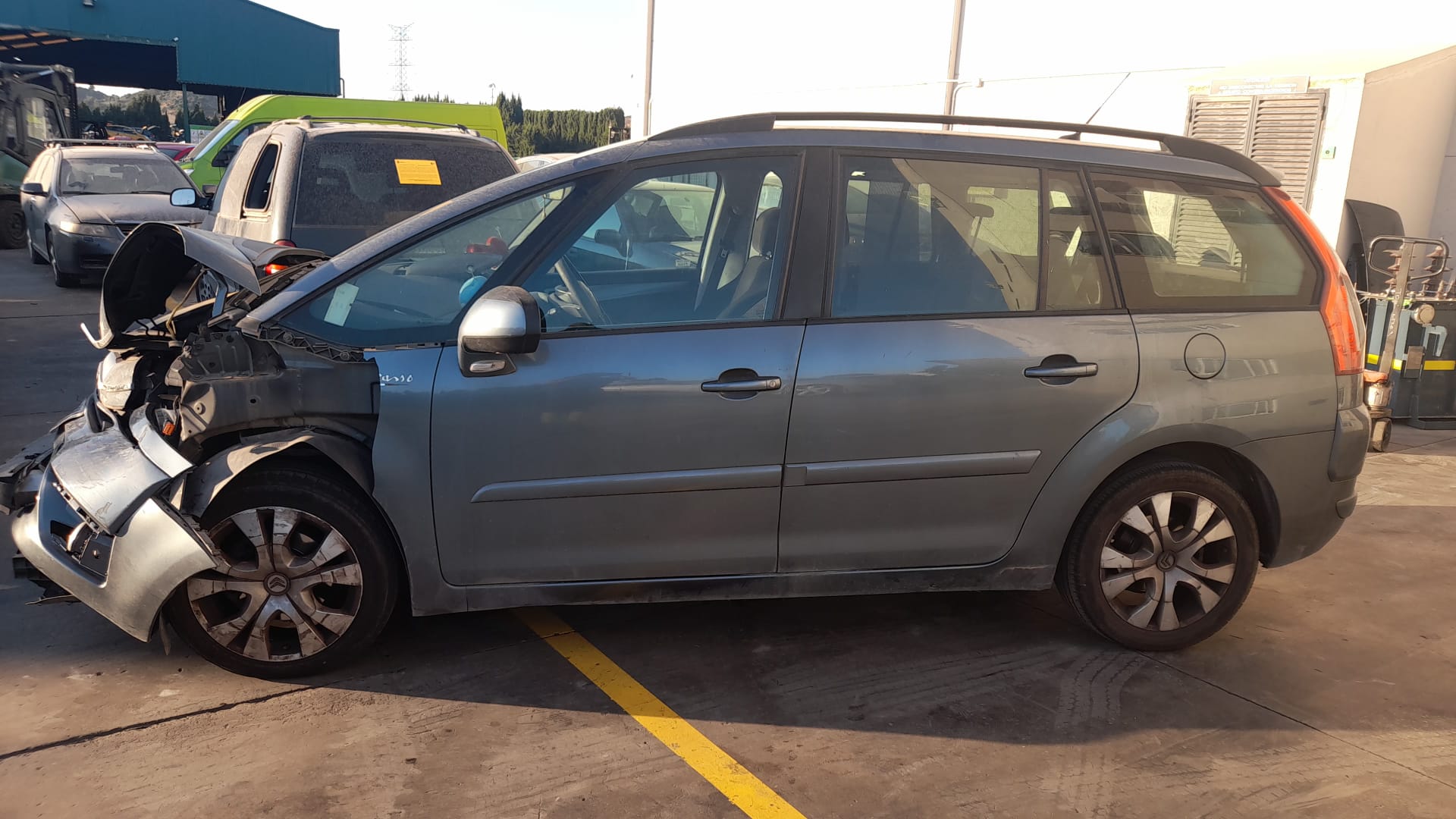 CITROËN C4 Picasso 1 generation (2006-2013) Galinės kairės durys 9006K4 18580932