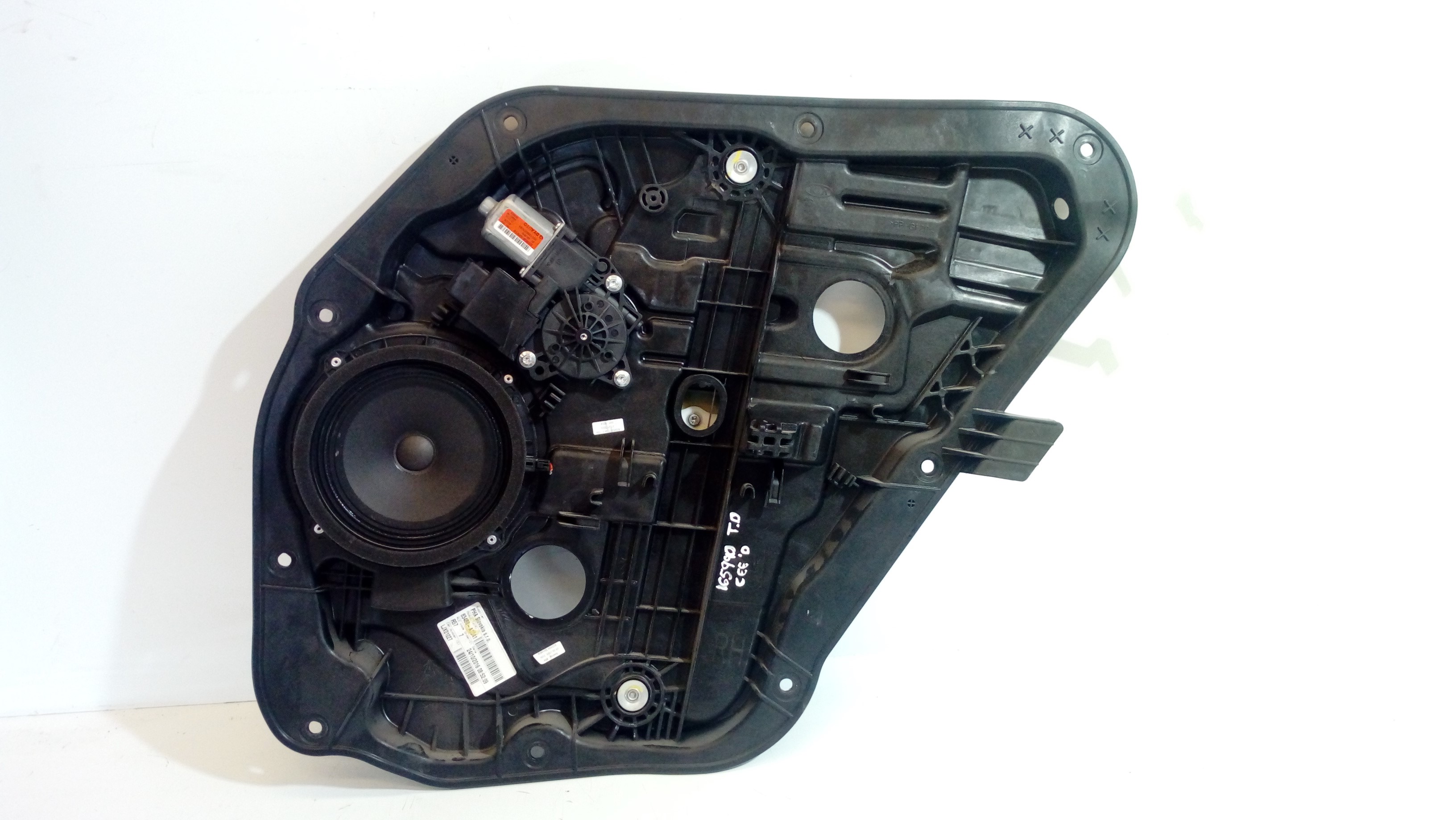 KIA Cee'd 2 generation (2012-2018) Regulator de geam ușă dreapta spate 83460A2010 18553685