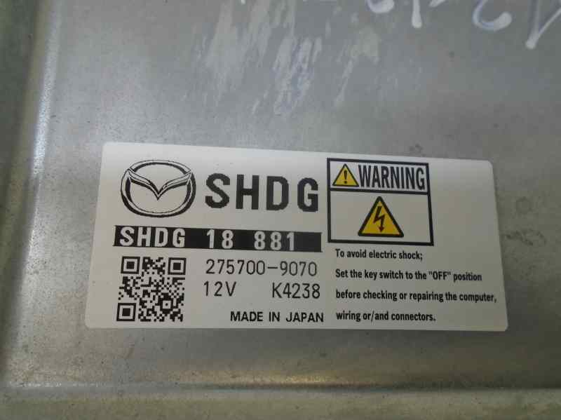 MAZDA CX-5 1 generation (2011-2020) Engine Control Unit ECU SHDG18881 27507272