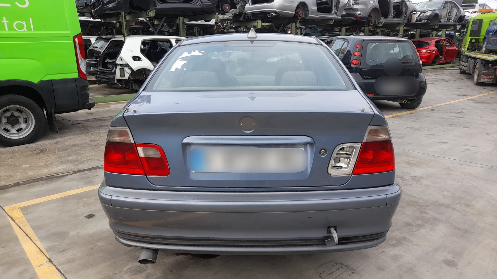 BMW 3 Series E46 (1997-2006) Priekšējā labā spārna pagrieziena signāls 63136902766 18542028