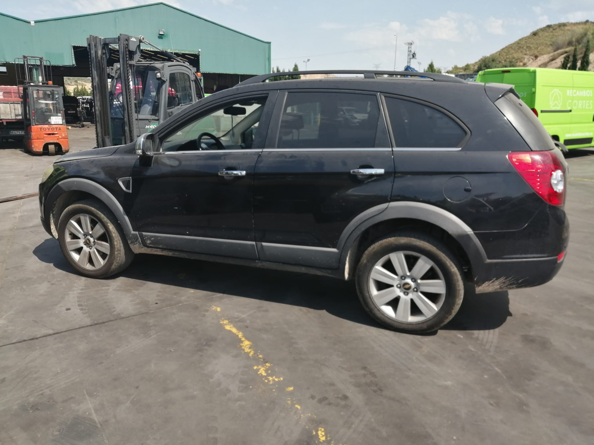 CHEVROLET Captiva 1 generation (2006-2018) Дверь задняя левая 94543752 18510589